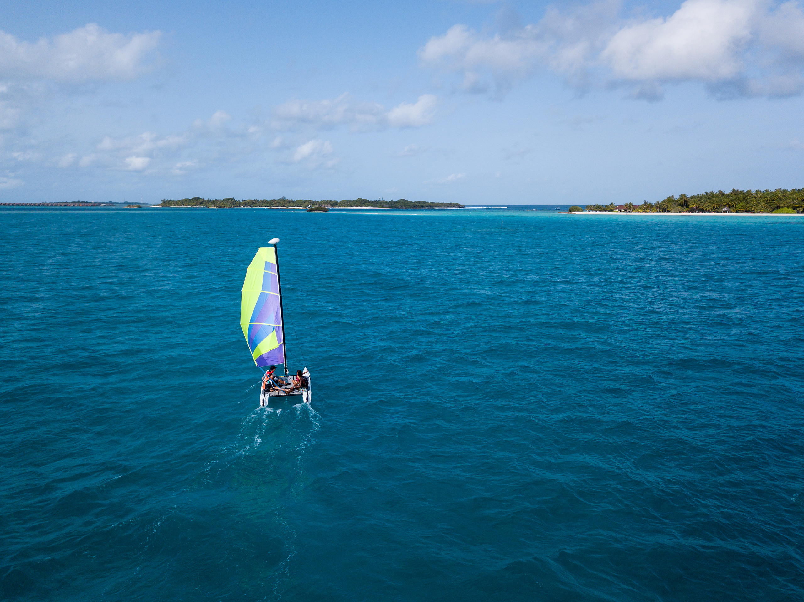 Sailing group lessons
