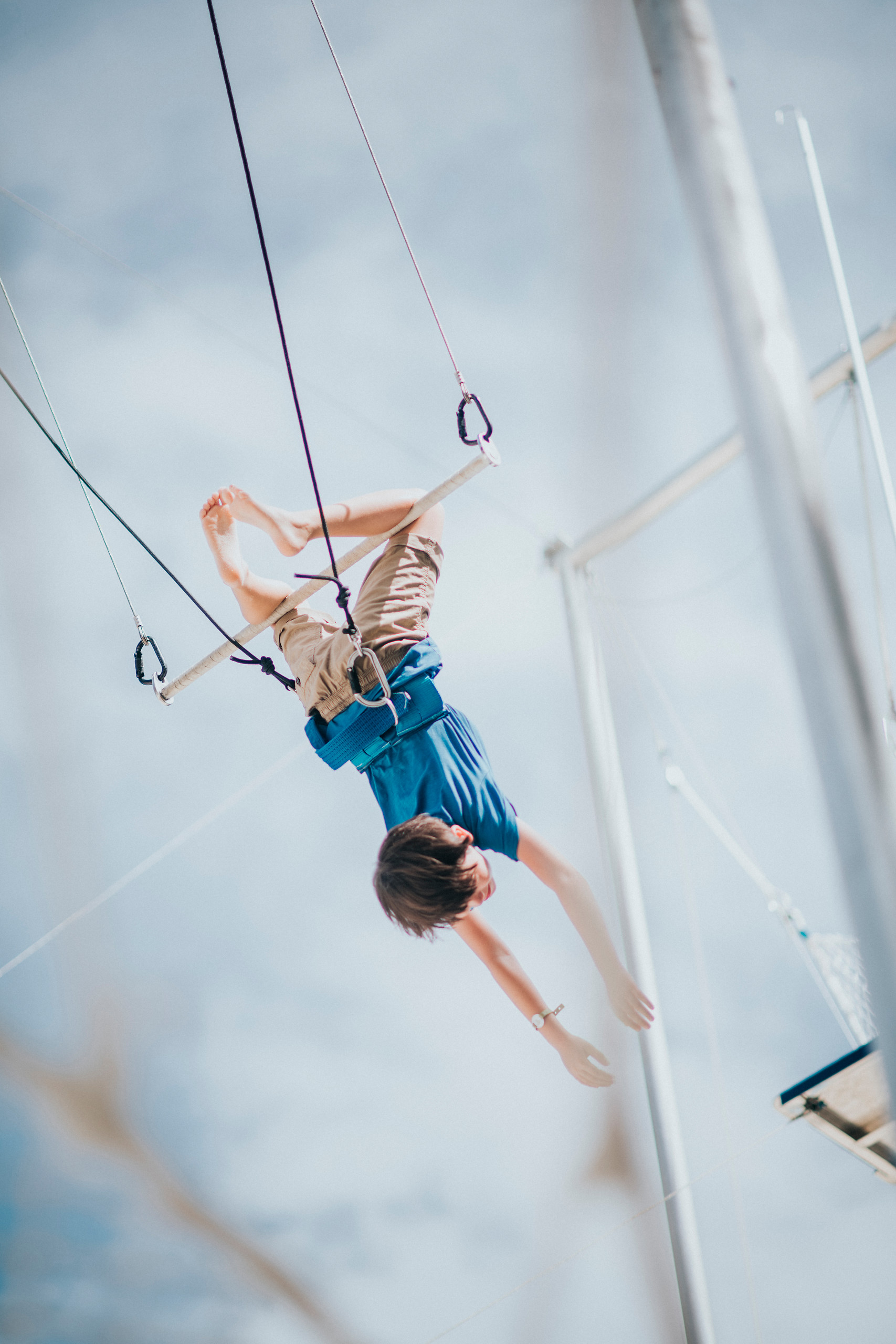 Flying trapeze group lessons