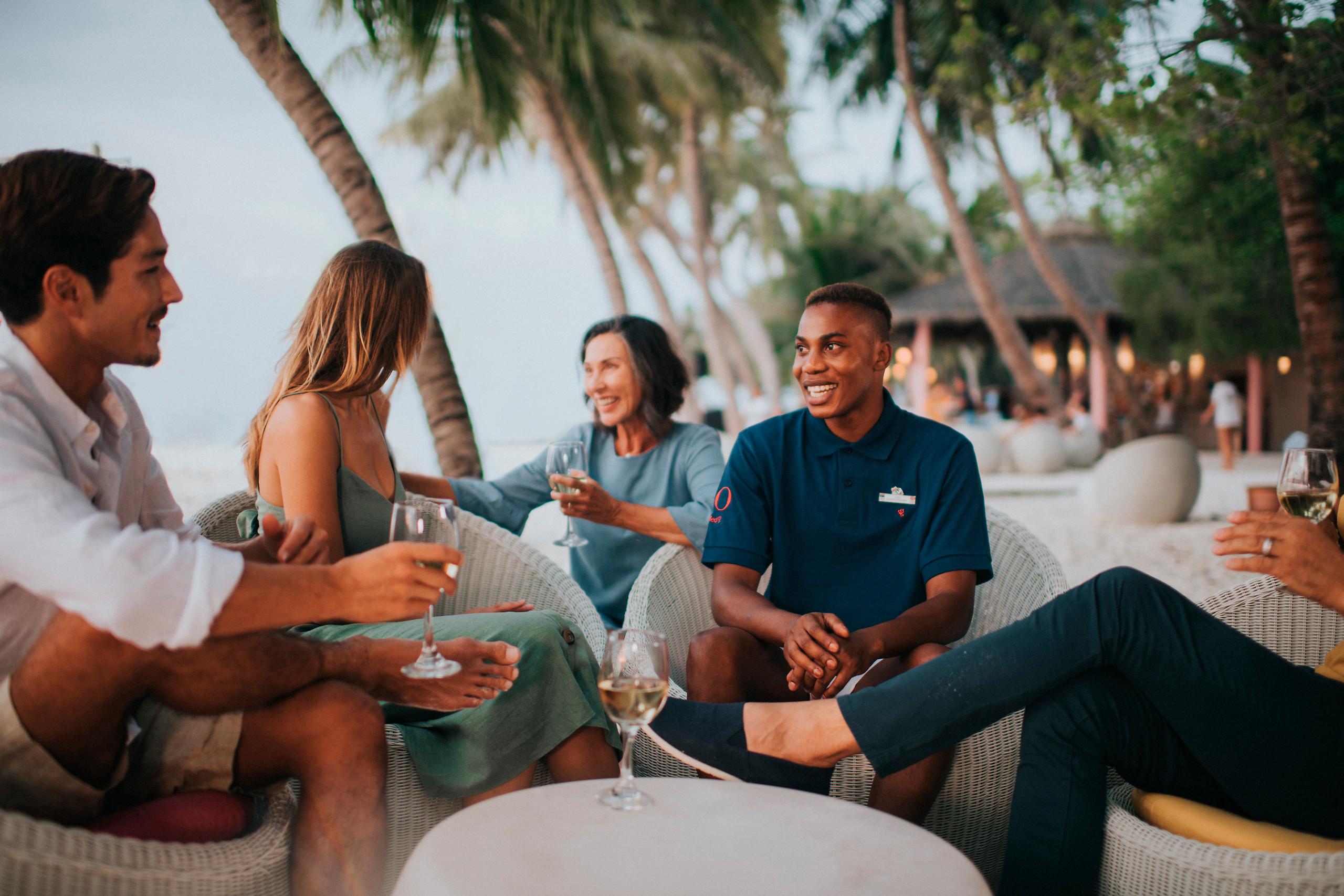 The Sunset at Club Med Kani Resort