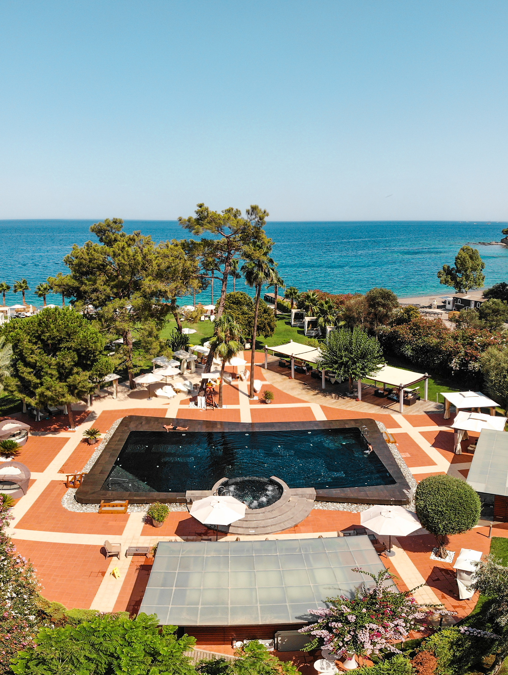 Basen Zen przy hotelu