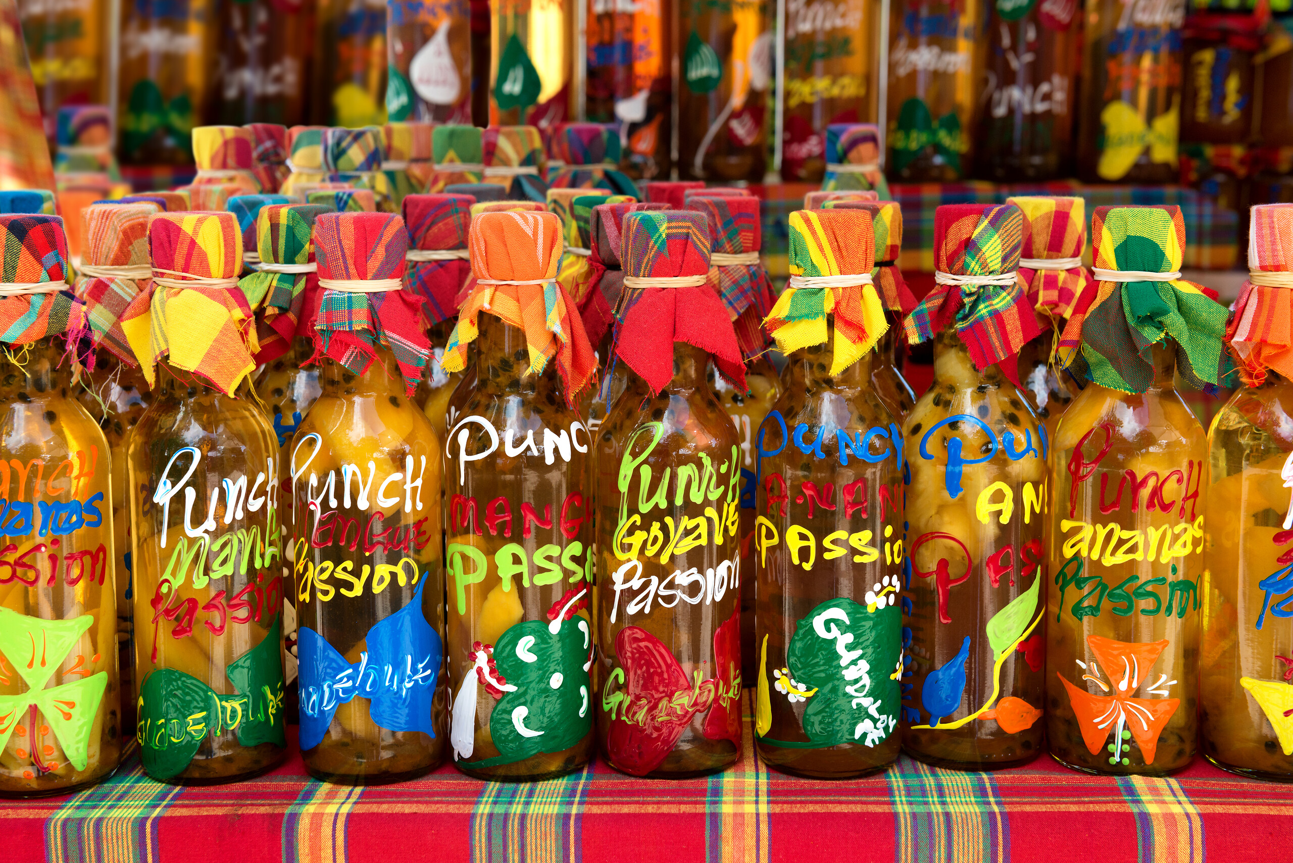 Rhum, forest and plantation by 4x4