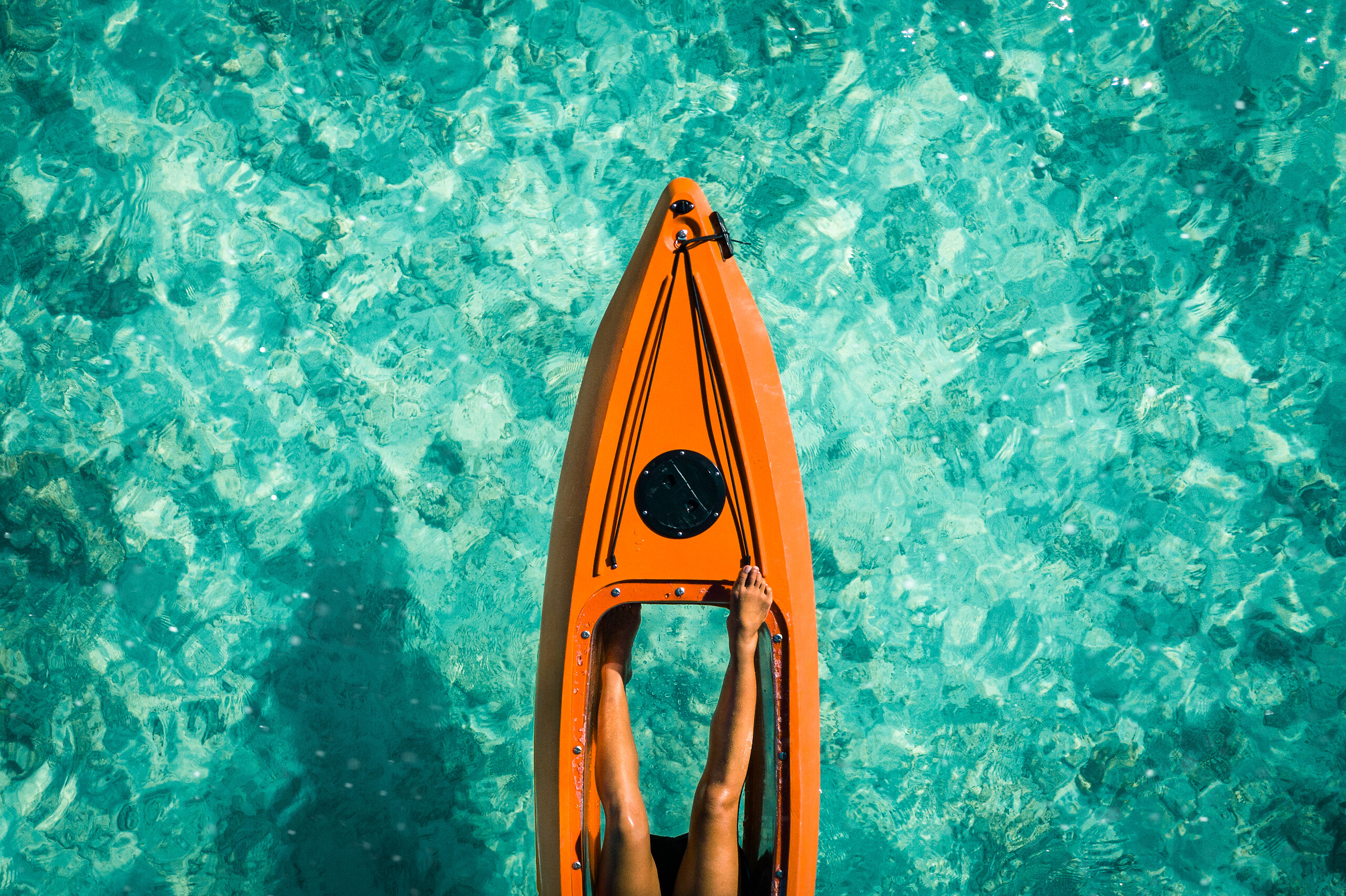 Clear bottom kayak
