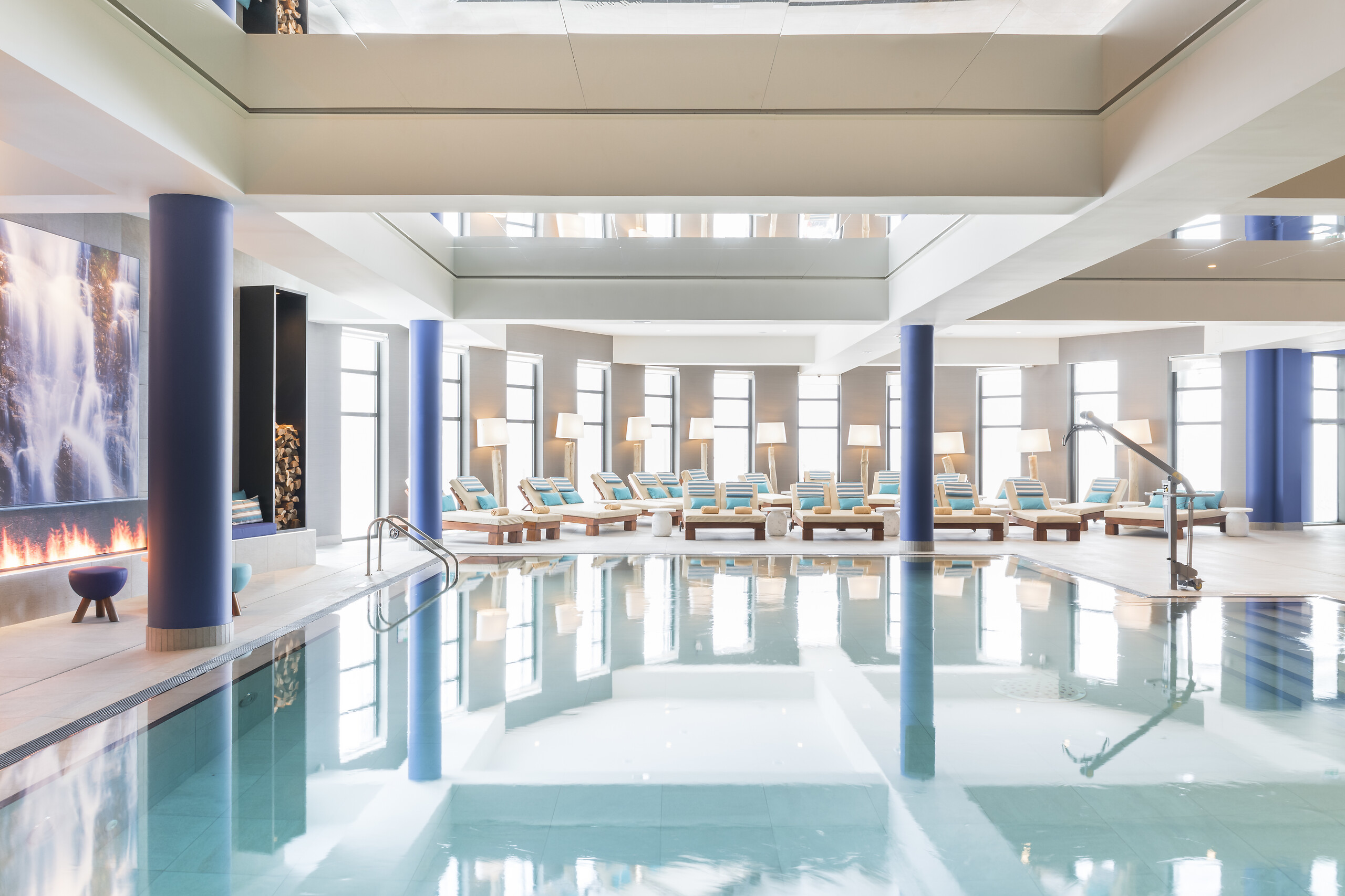 Accès libre piscine