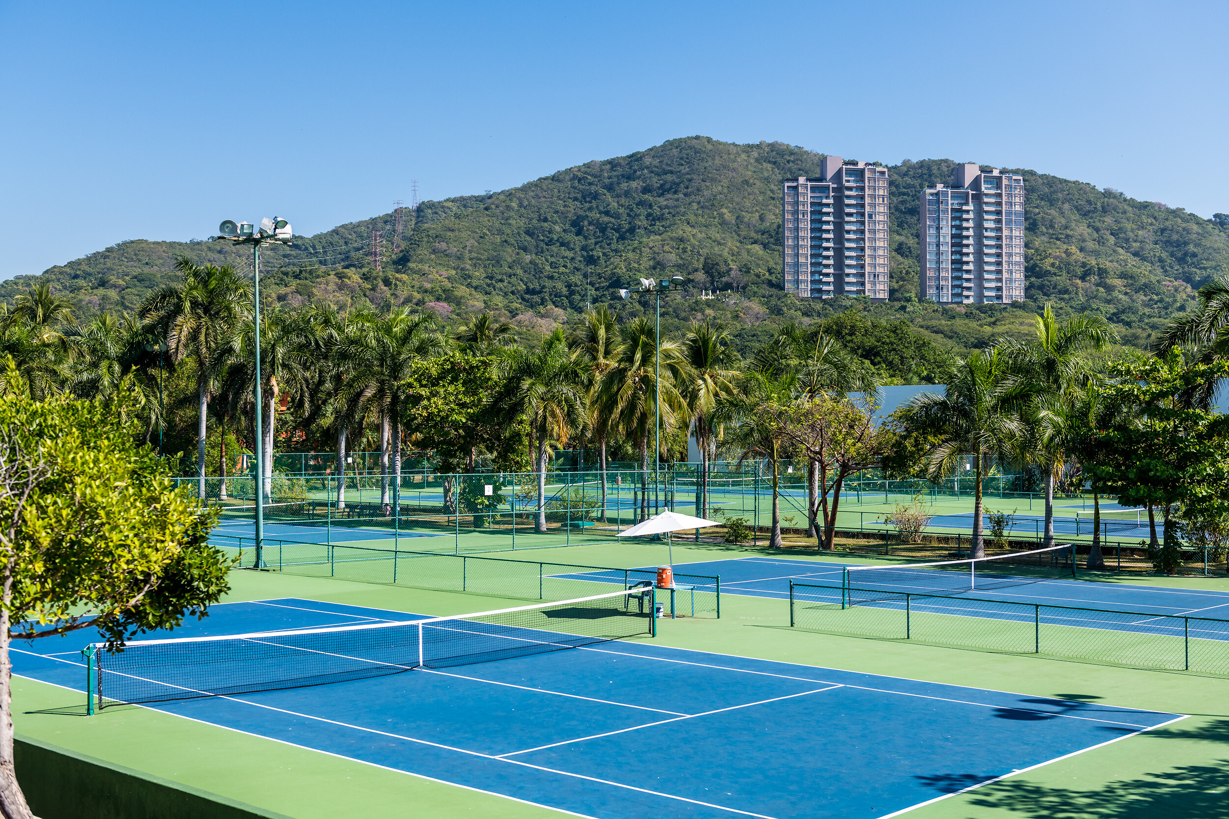 Tennis courts