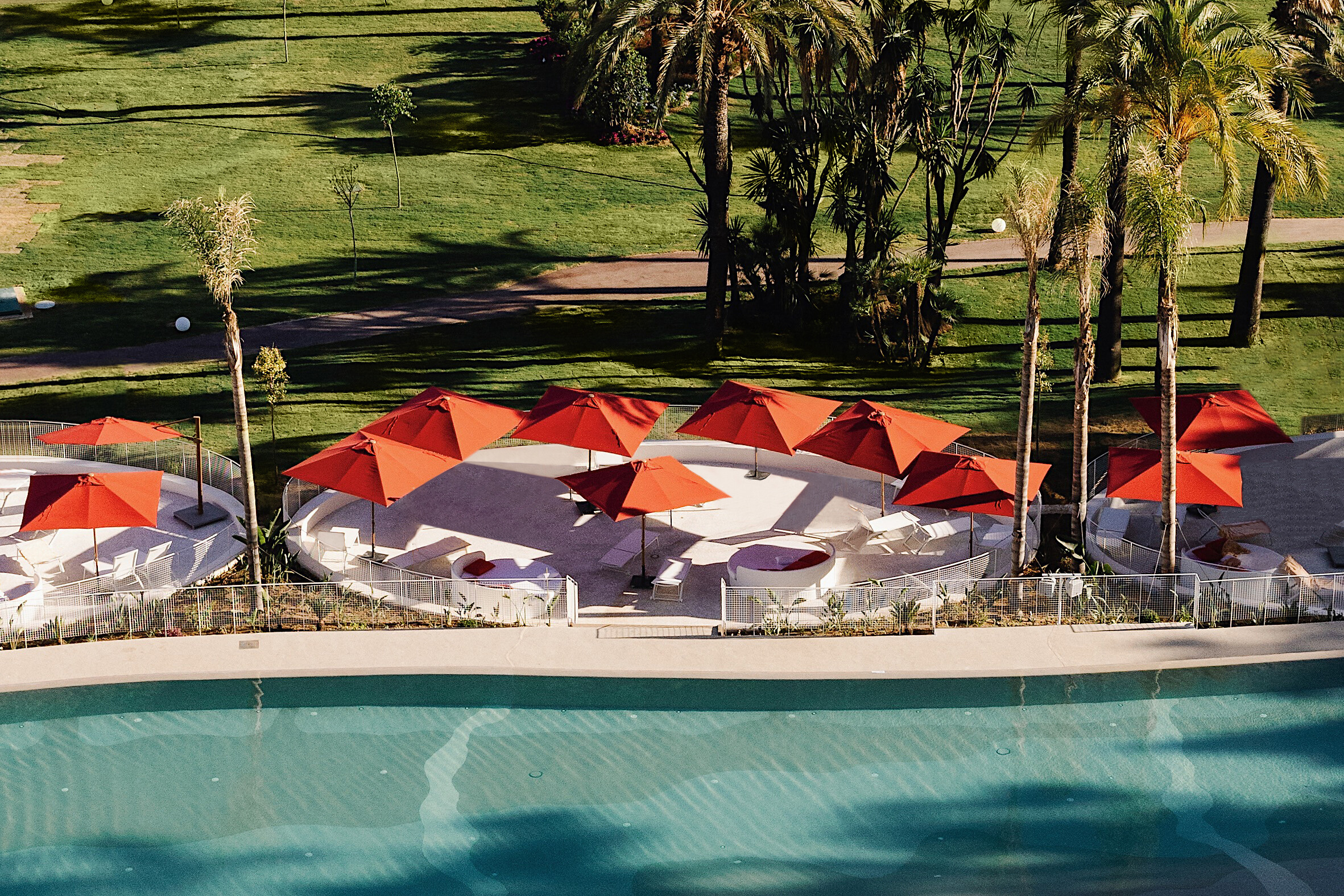 Lagoon swimming pool