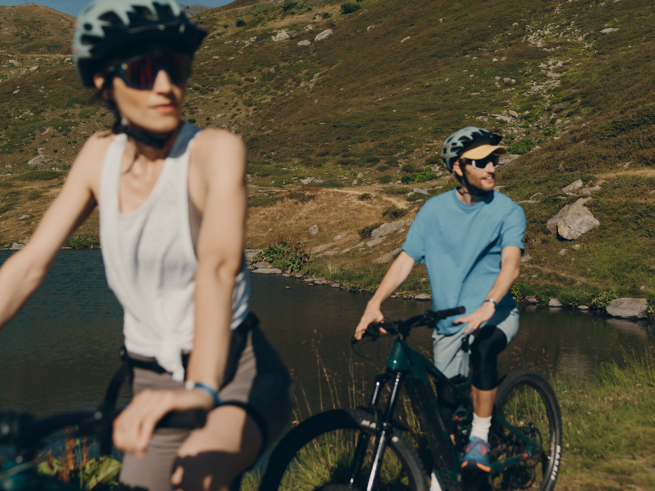 Accompanied rides mountain biking