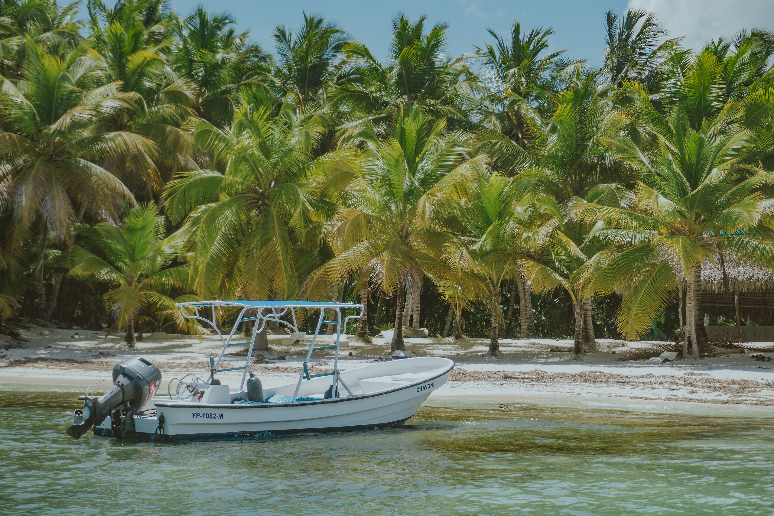 Praia de 600 metros do Club Med Punta Cana, na República Dominicana