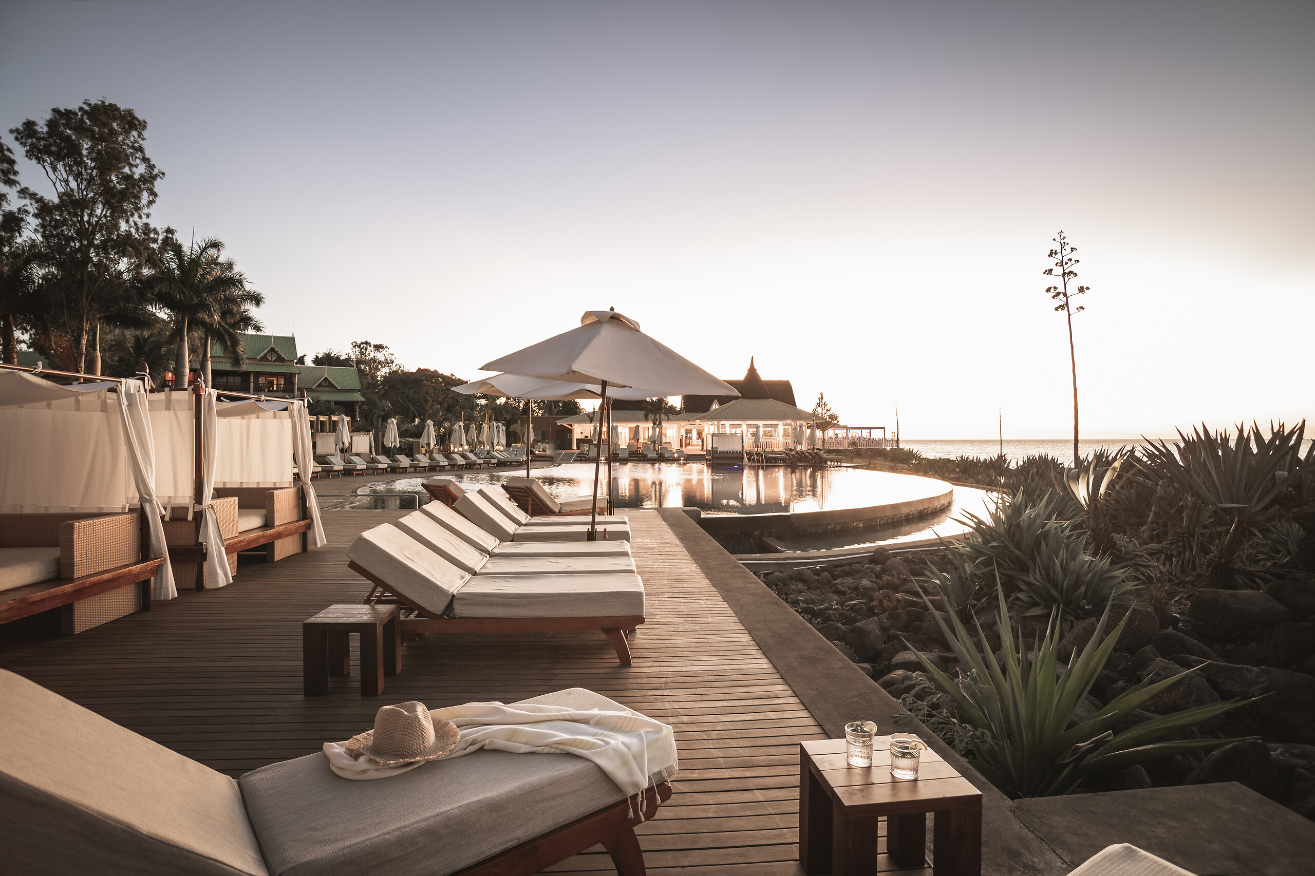 In the Club Med Resort: the Alouda