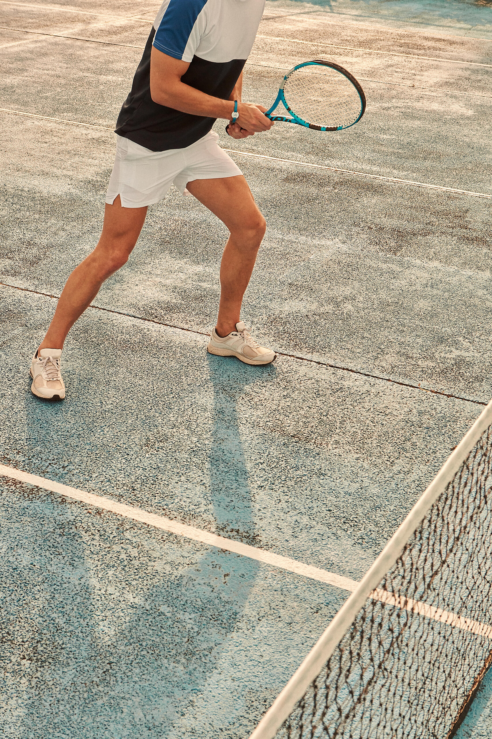 Free access to tennis courts