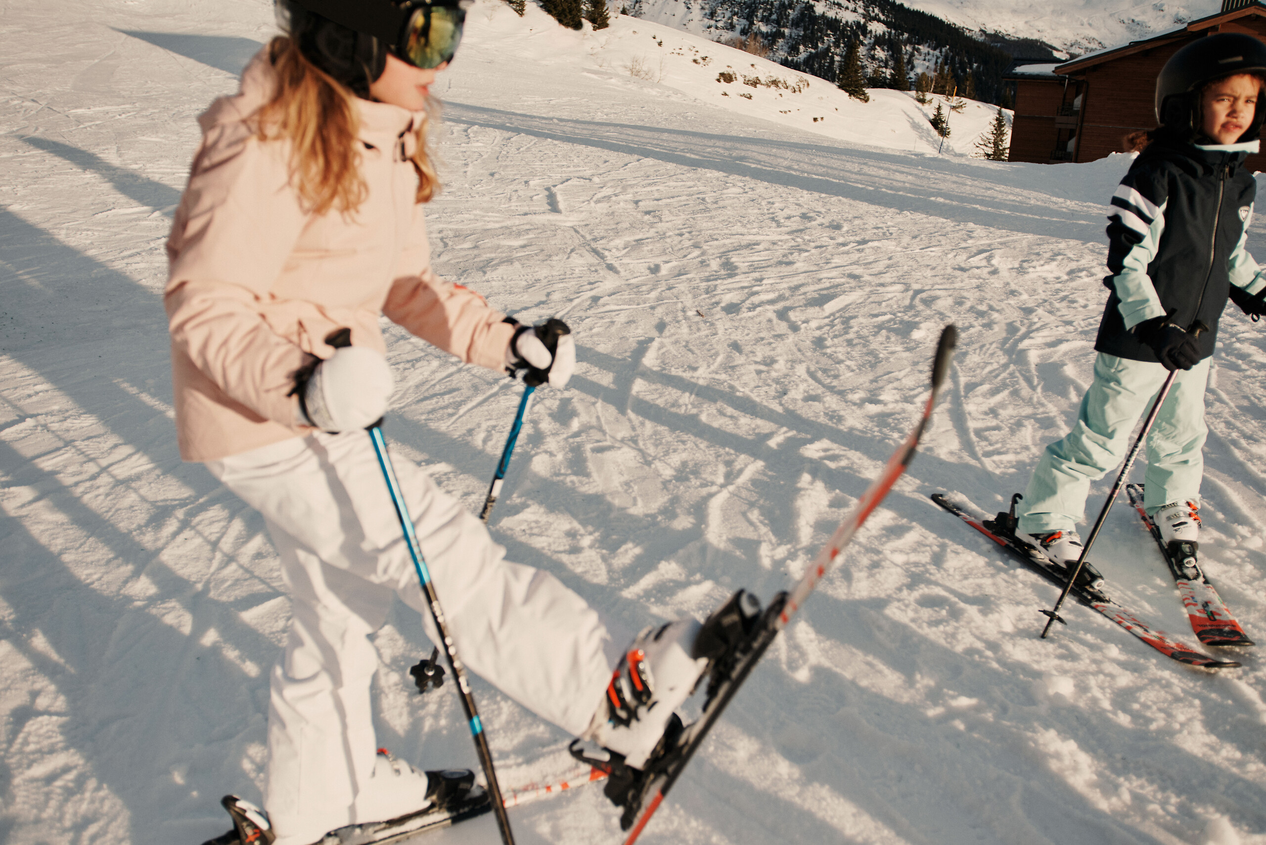 Cours de ski enfants en hébreu 1ere étoile Green