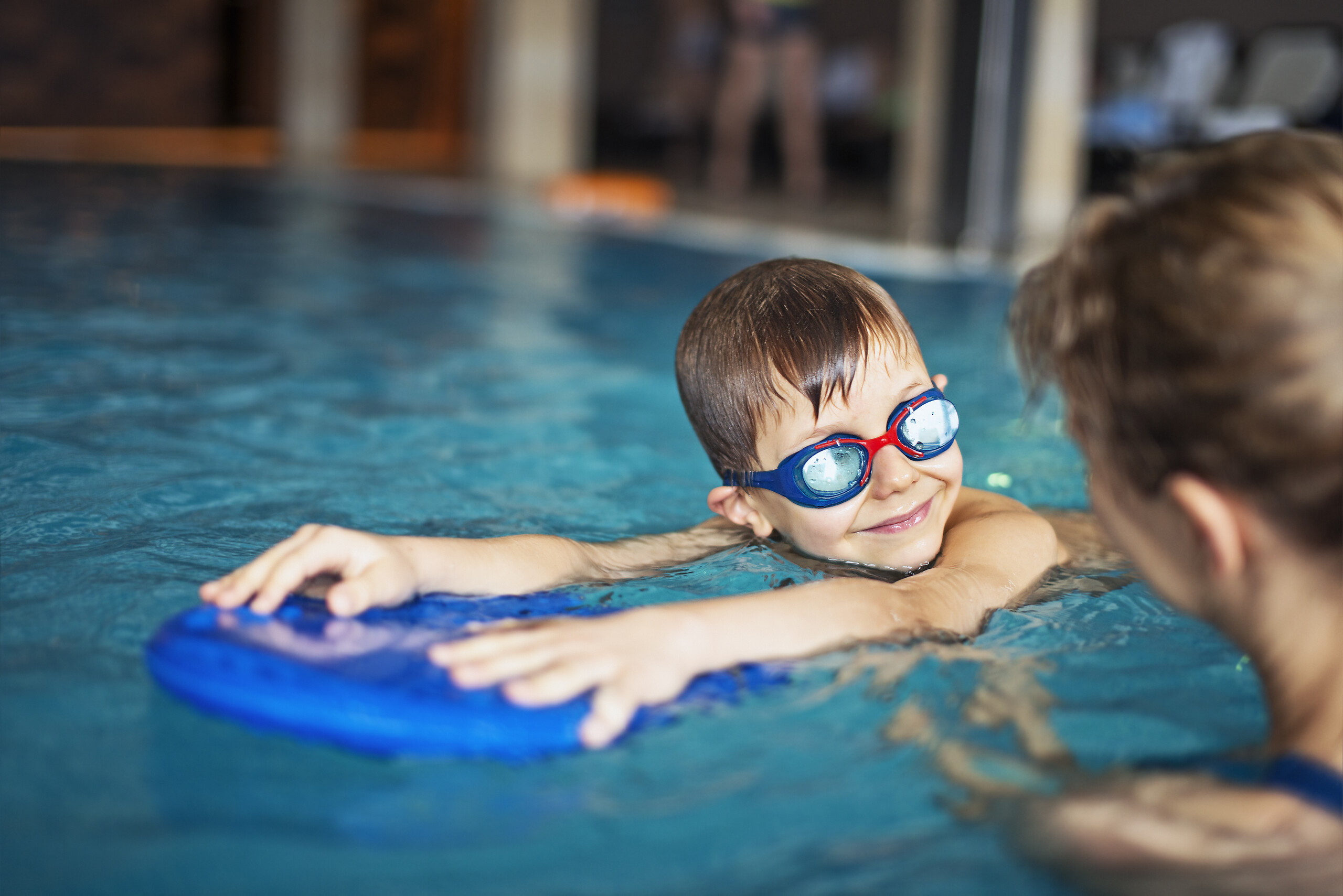 Swimming lesson