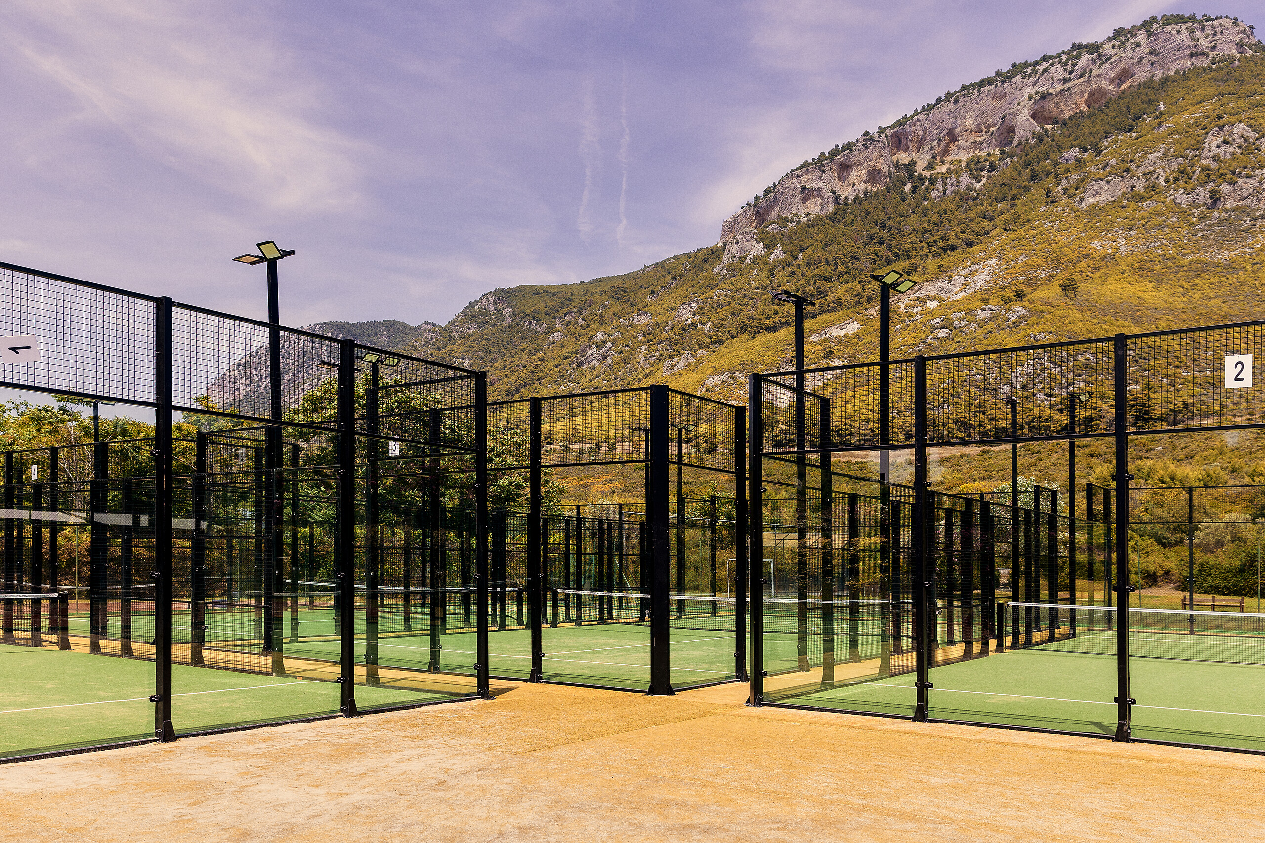 Courts de Padel en accès libre