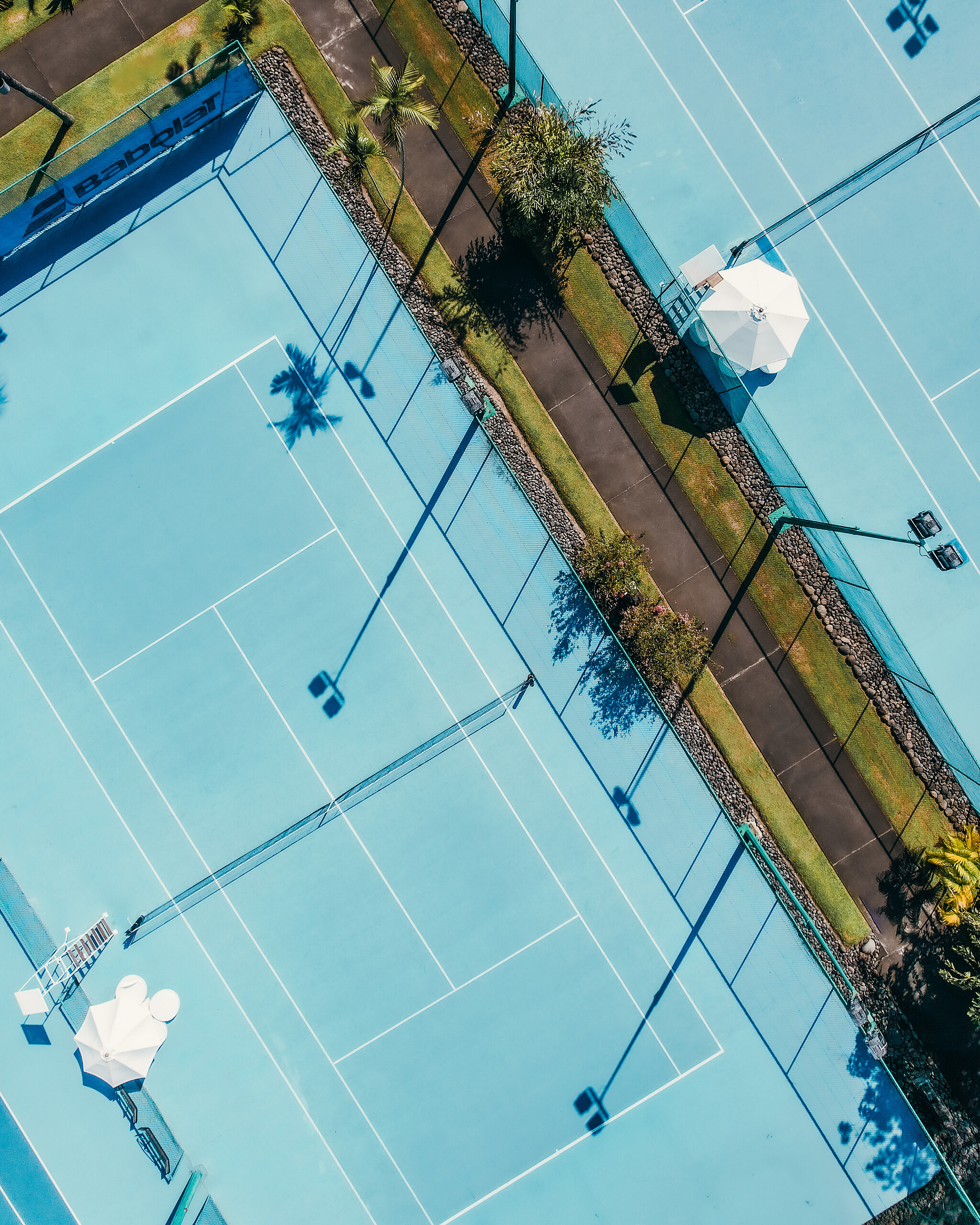 Tennis courts