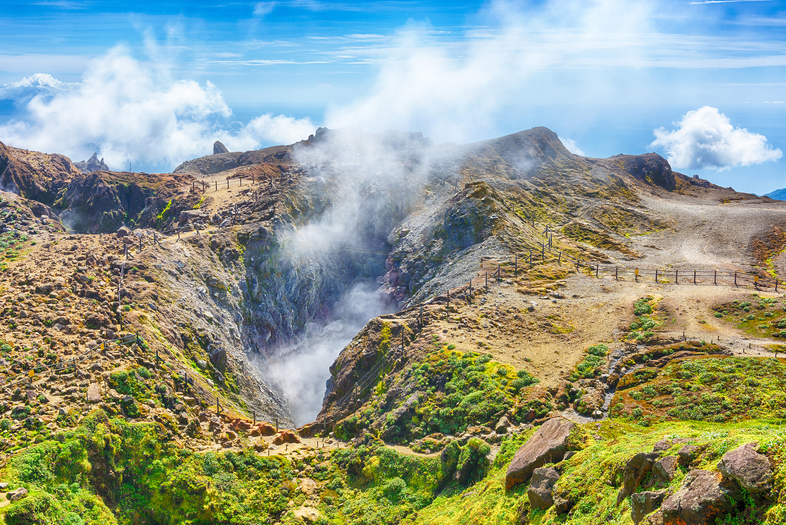 Climb the Soufrière Volcano