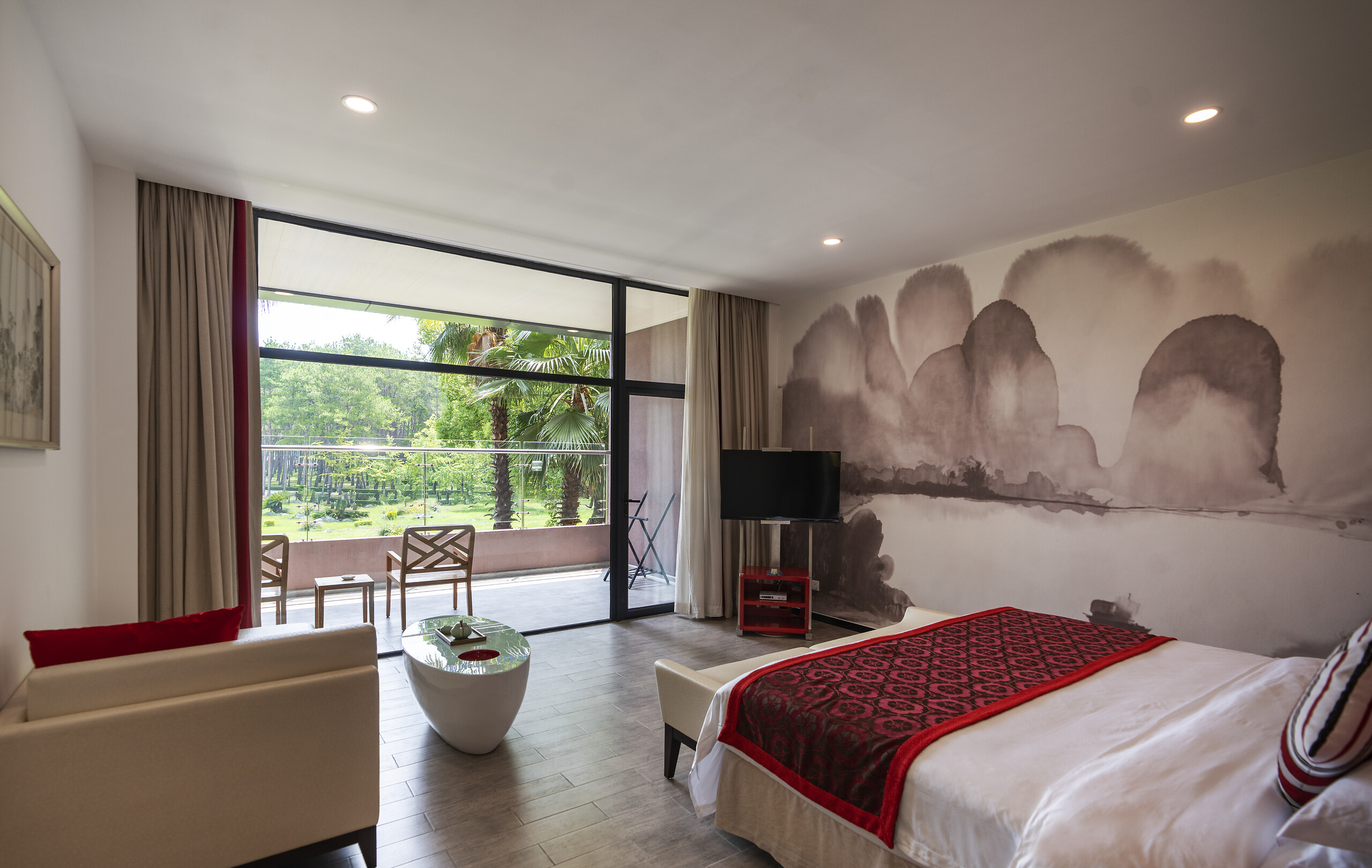 Interconnecting Deluxe Rooms - Balkon