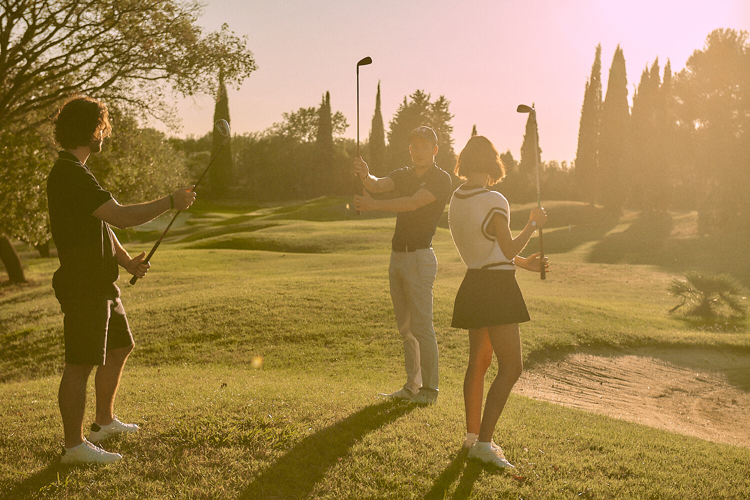 Golf group lessons