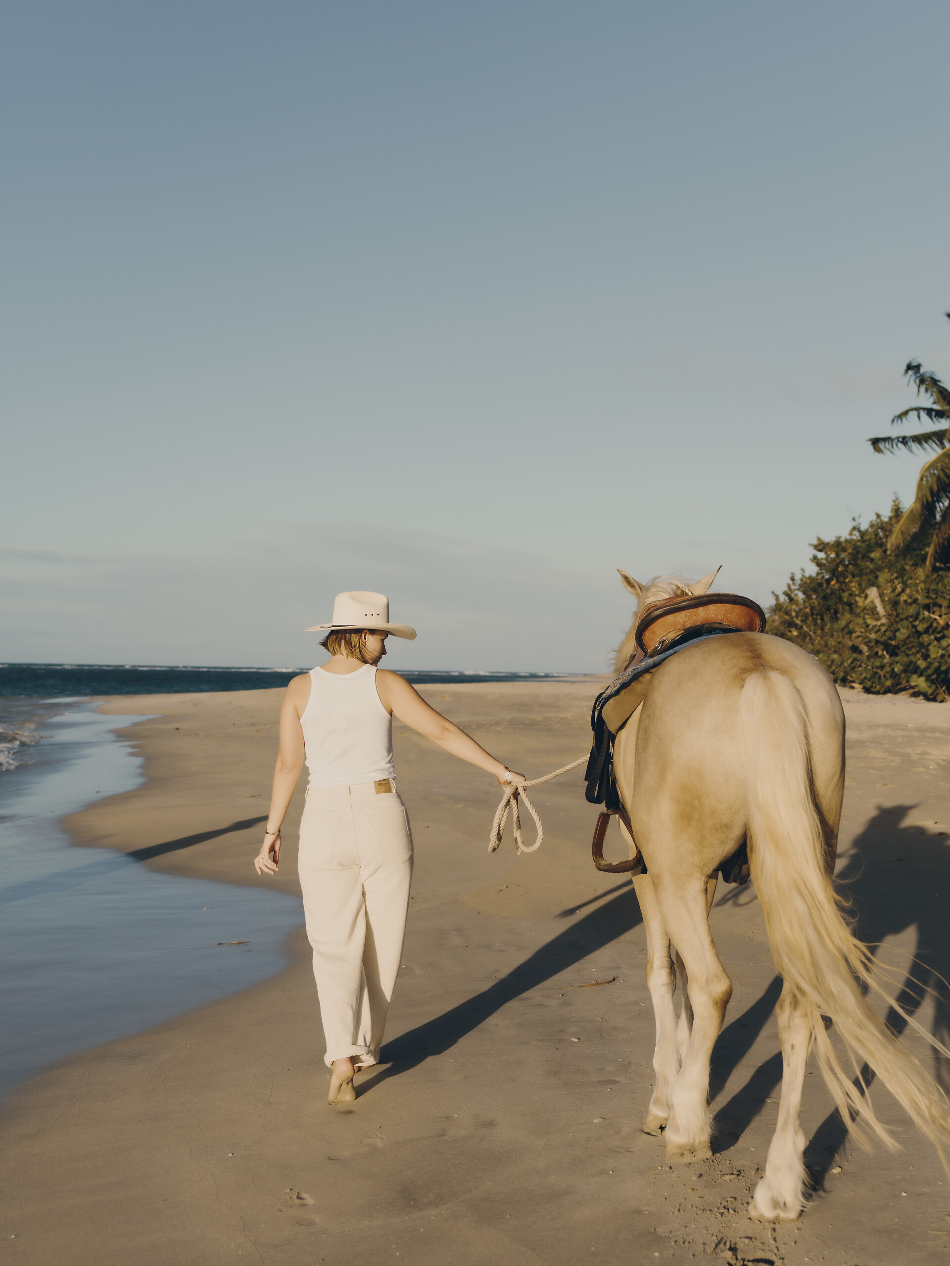 Balade à cheval sur la plage