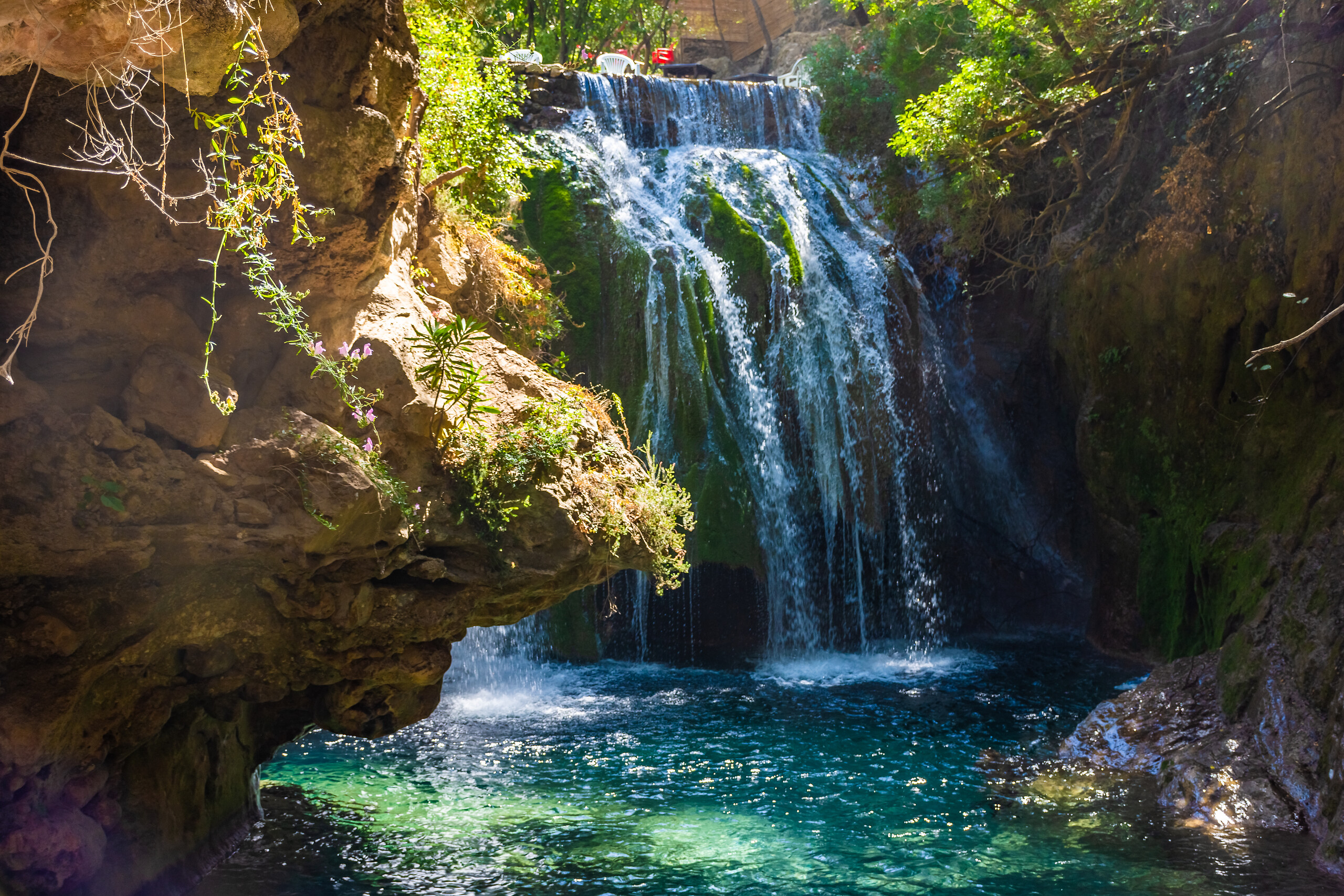 Akchour waterfall and Chefchaouen
