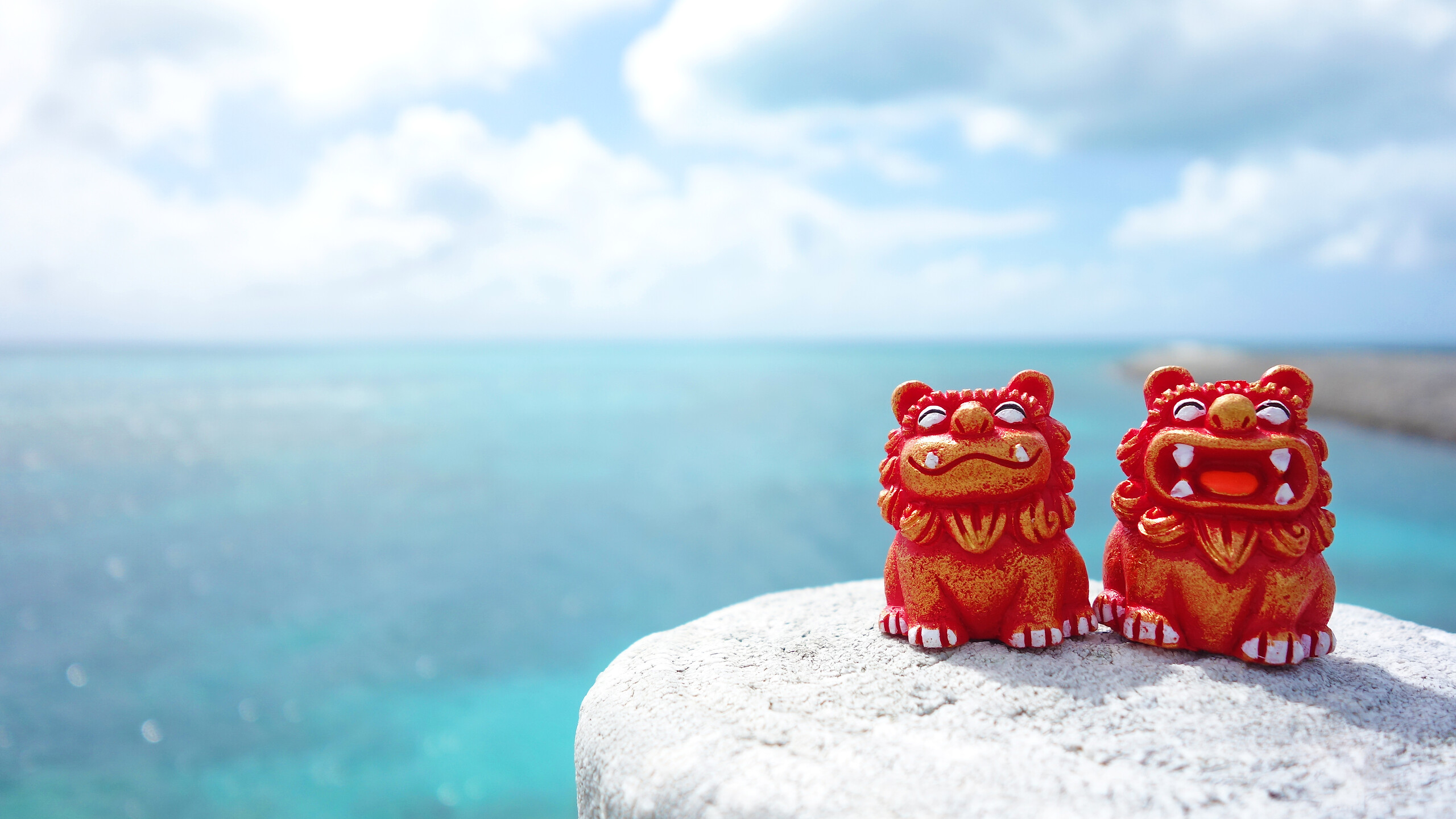 Shisa painting