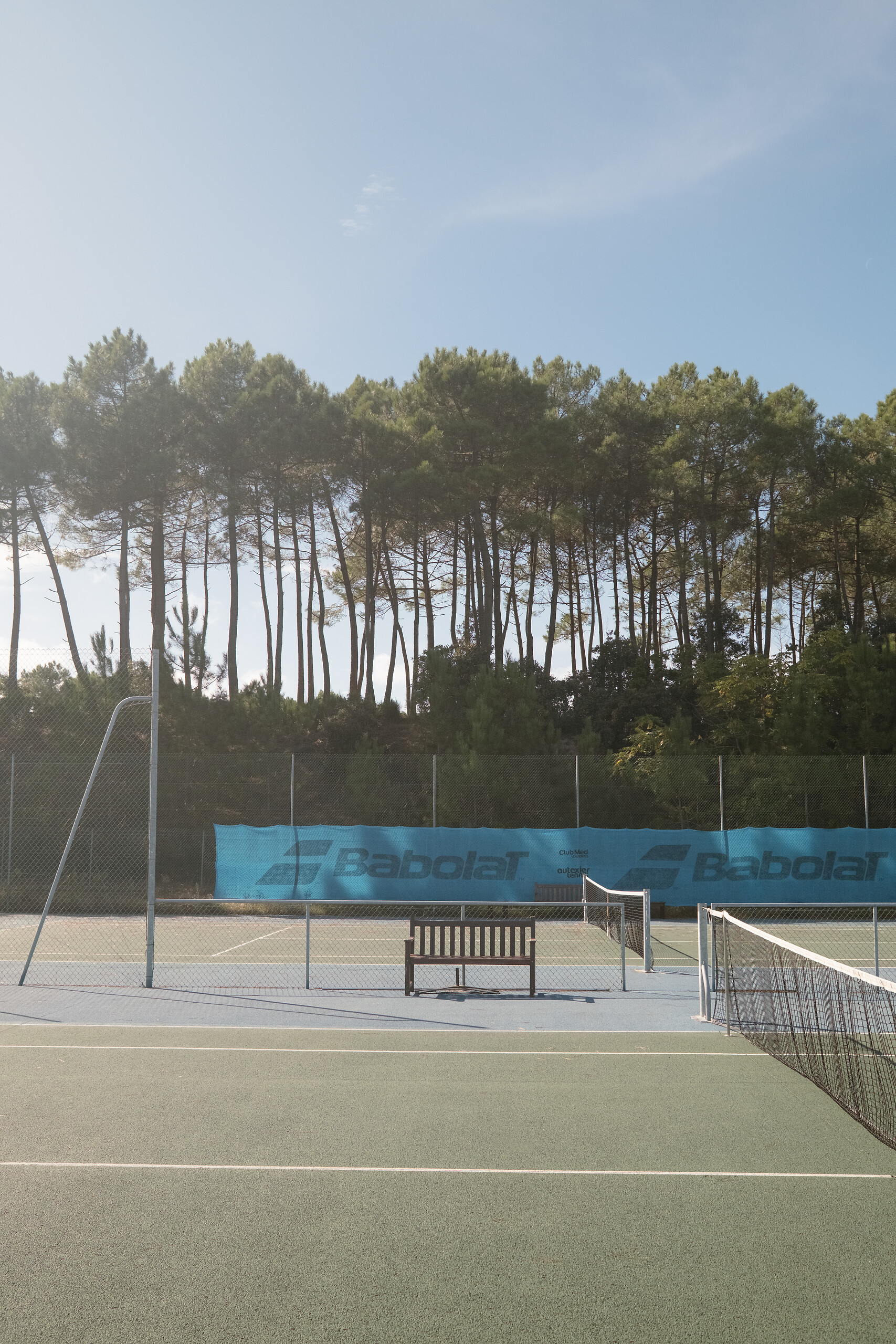Courts de tennis