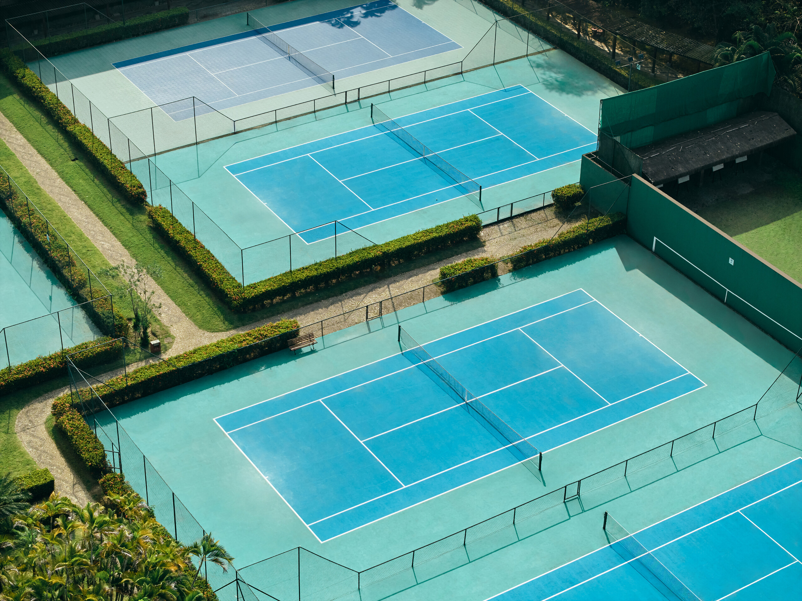 Courts de tennis
