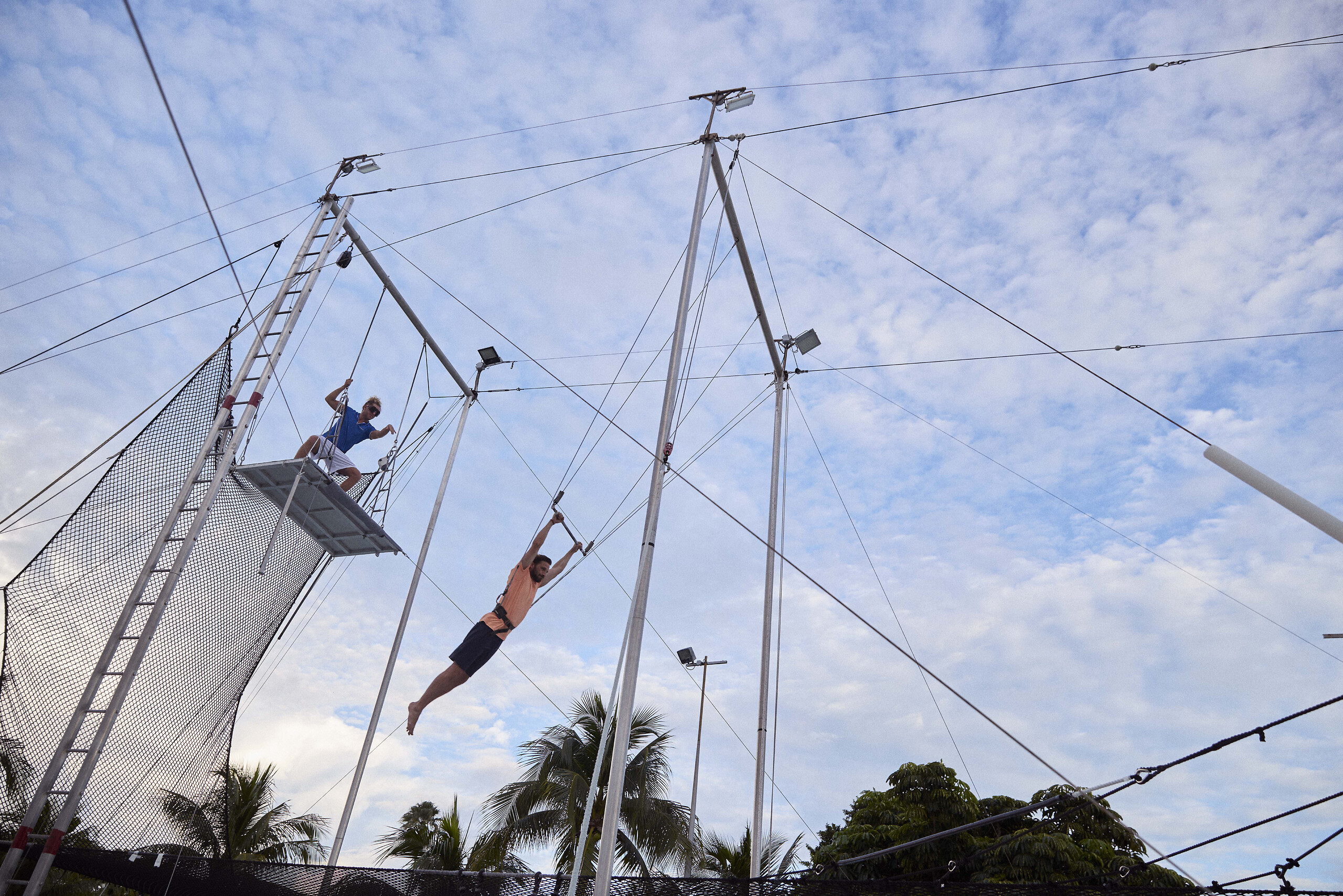 Private flying trapeze lessons