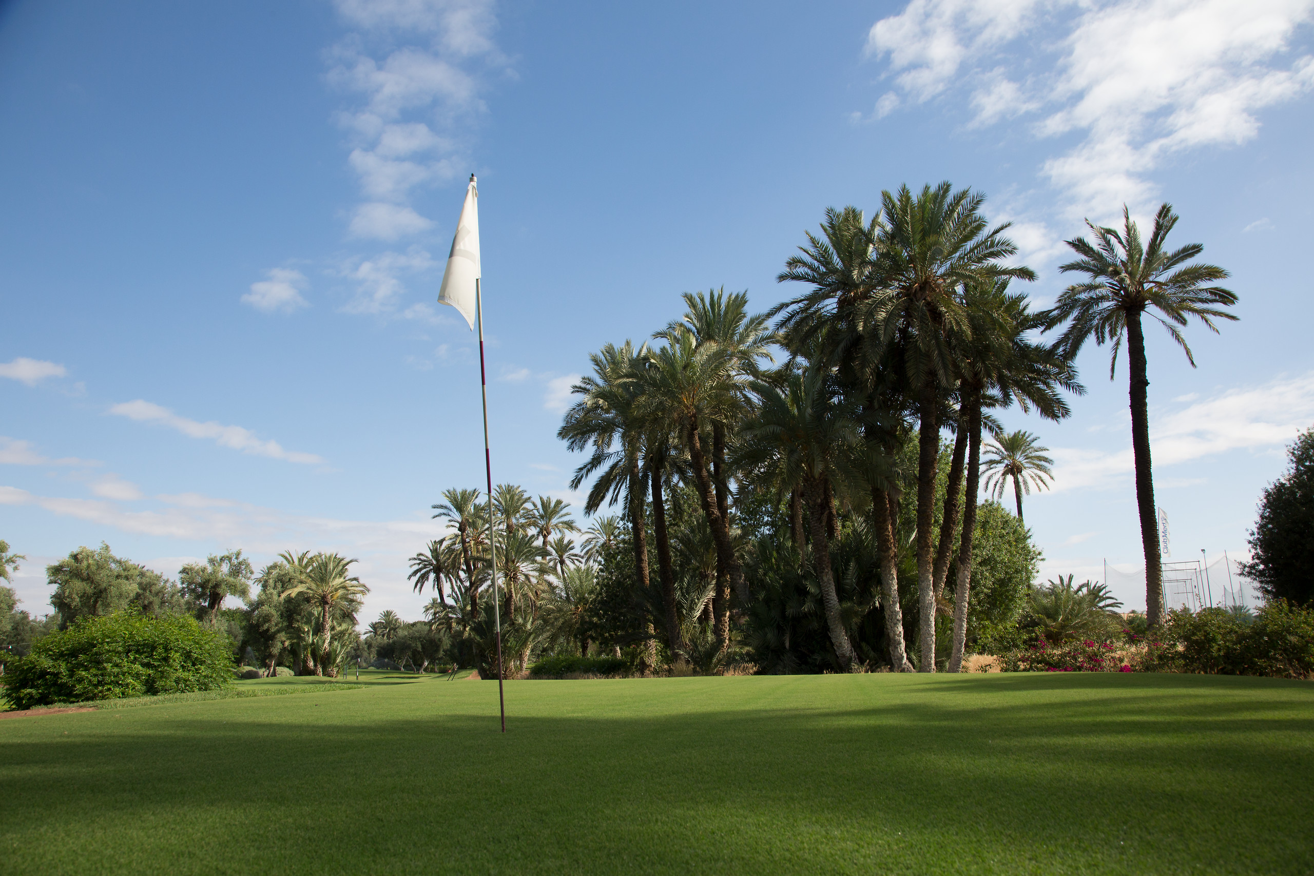 Accès libre aux infrastructures golf du Resort