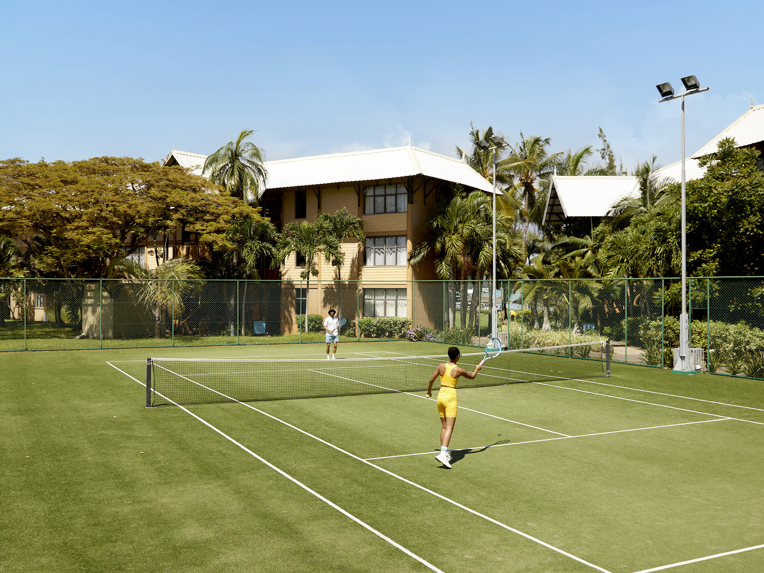 Courts de tennis