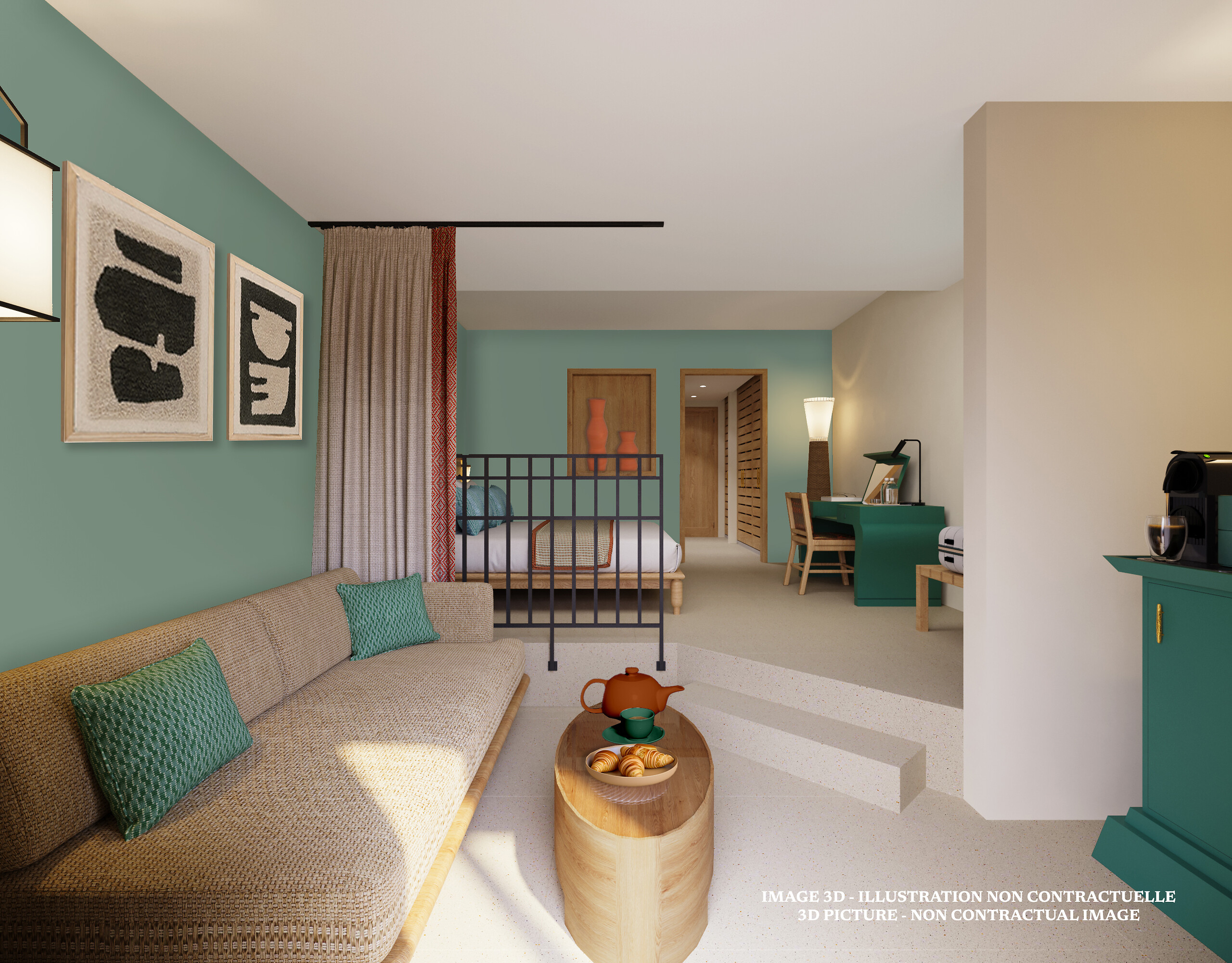 Interconnecting Superior Rooms - Lagoon View, Renovated