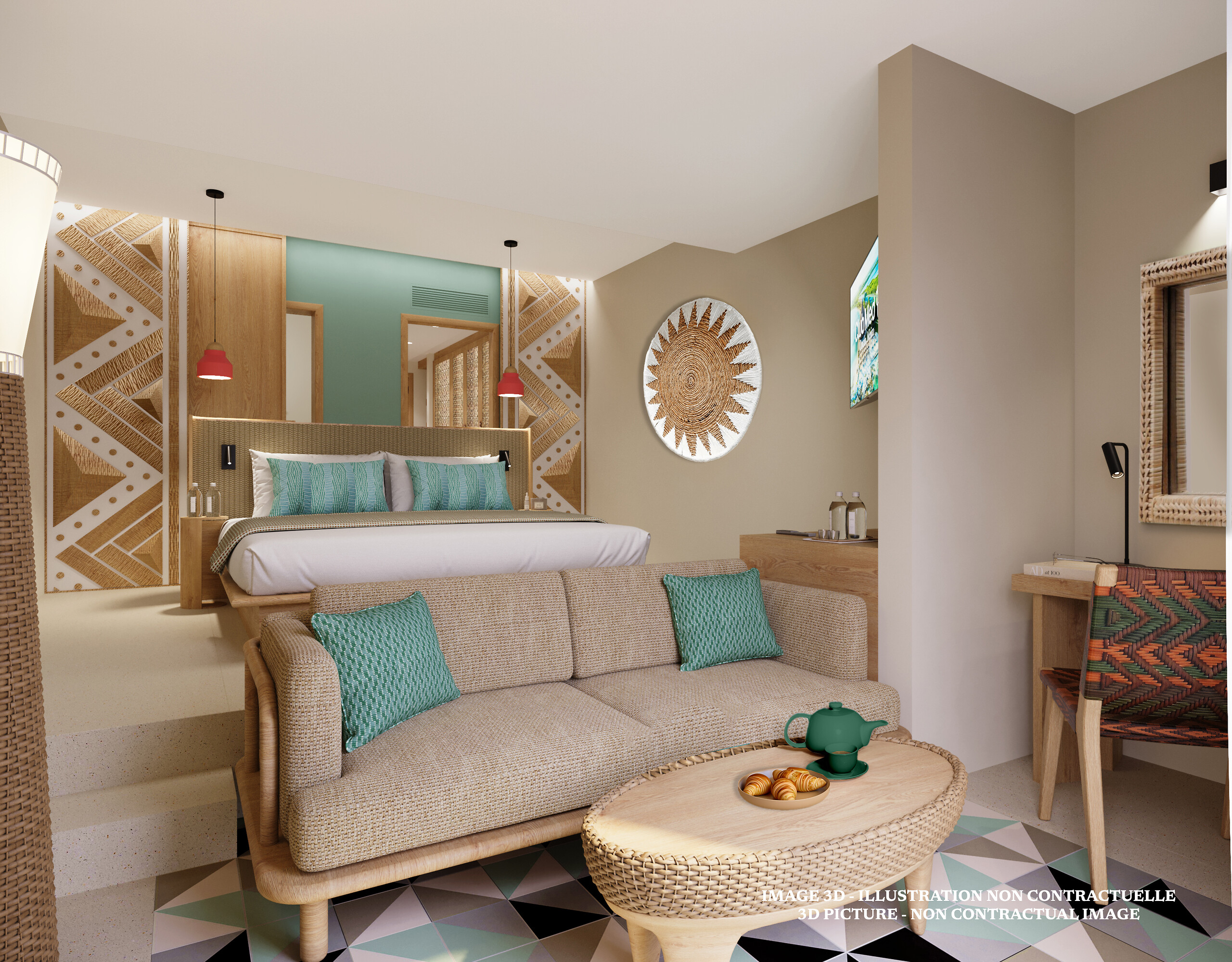 Pokój Deluxe - widok na morze, Renovated