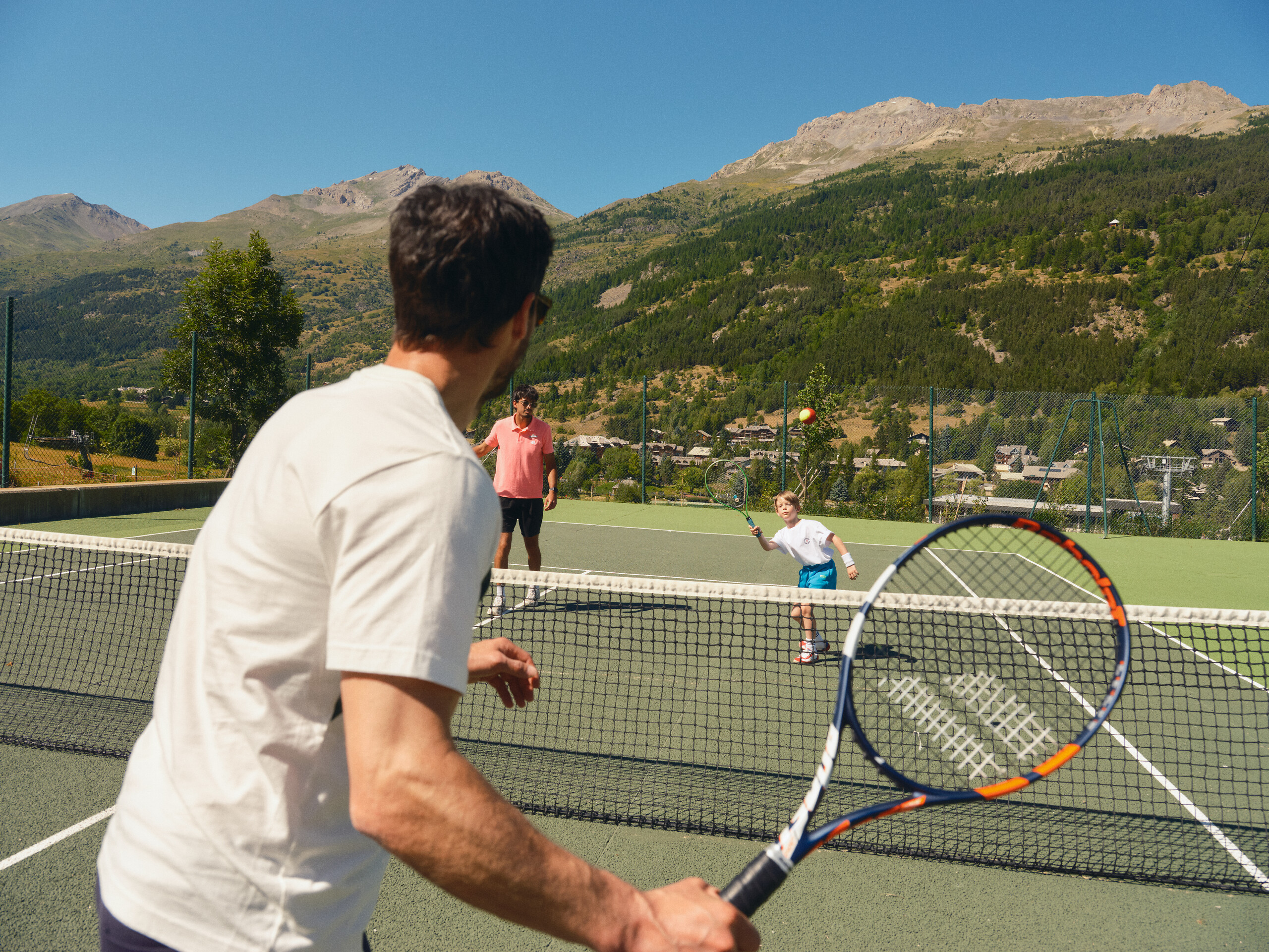 Courts de tennis en accès libre