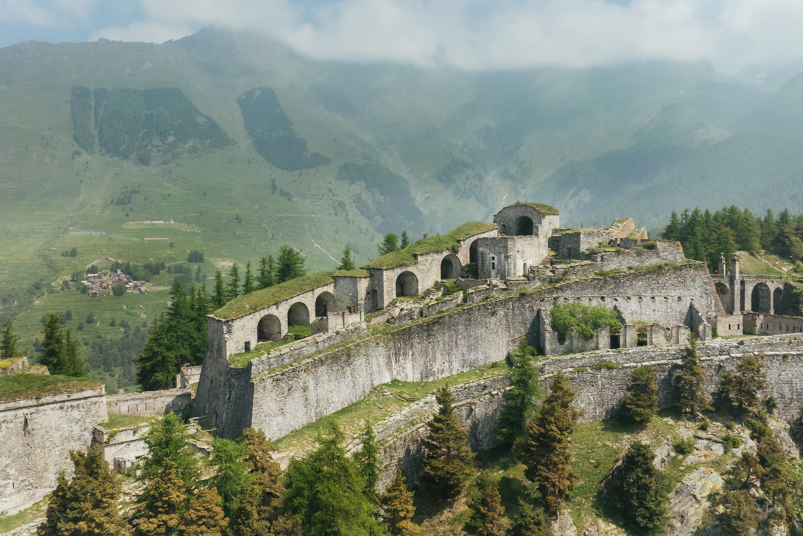 Fenestrelle : La muraille des Alpes
