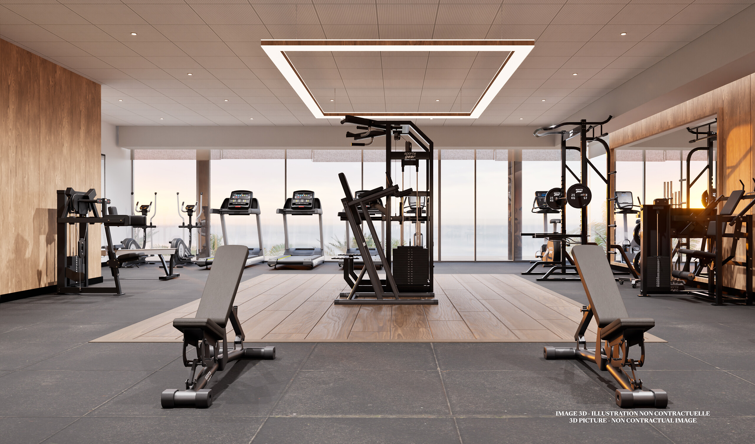 Salle de Cardiomusculation et de musculation