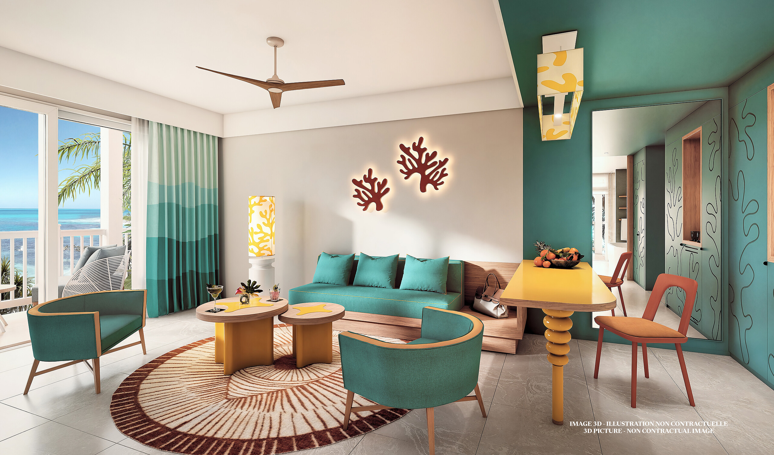 Zen Oasis, Suite - widok na morze, New