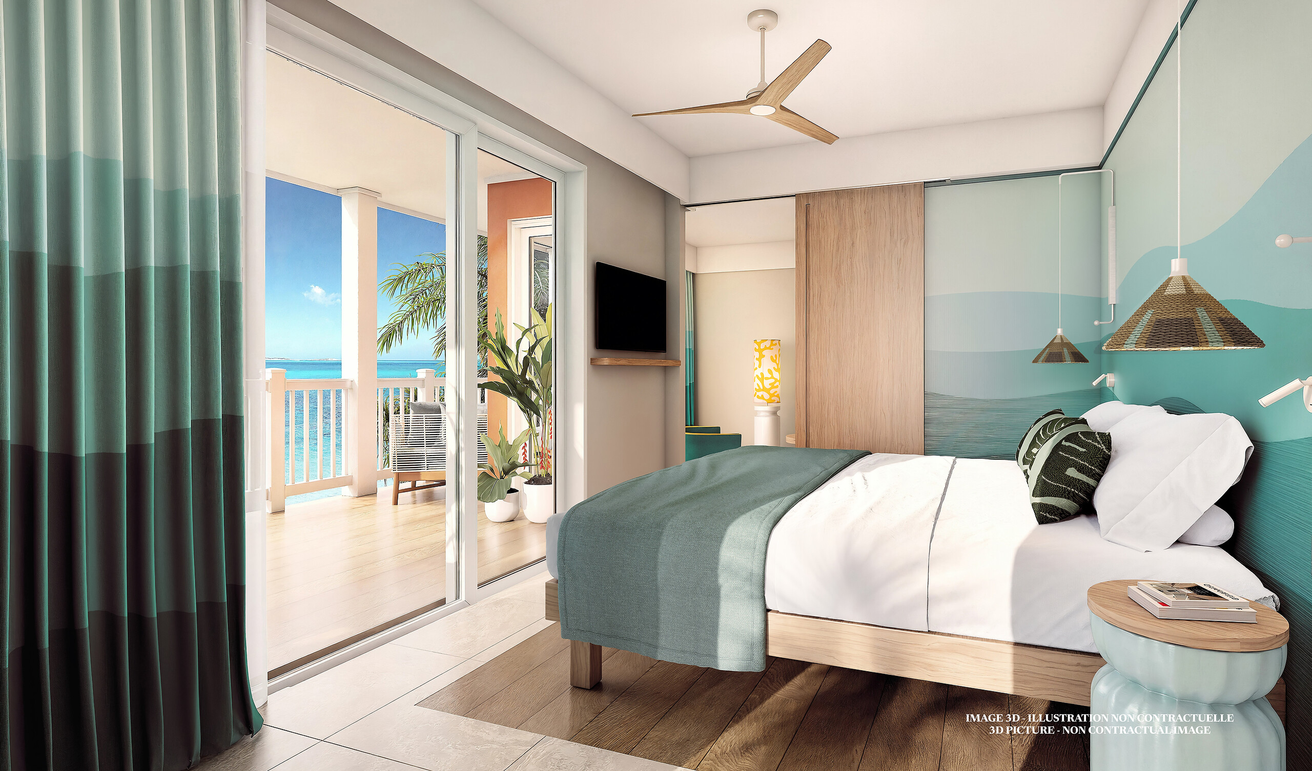 Zen Oasis, Suite - widok na morze, New