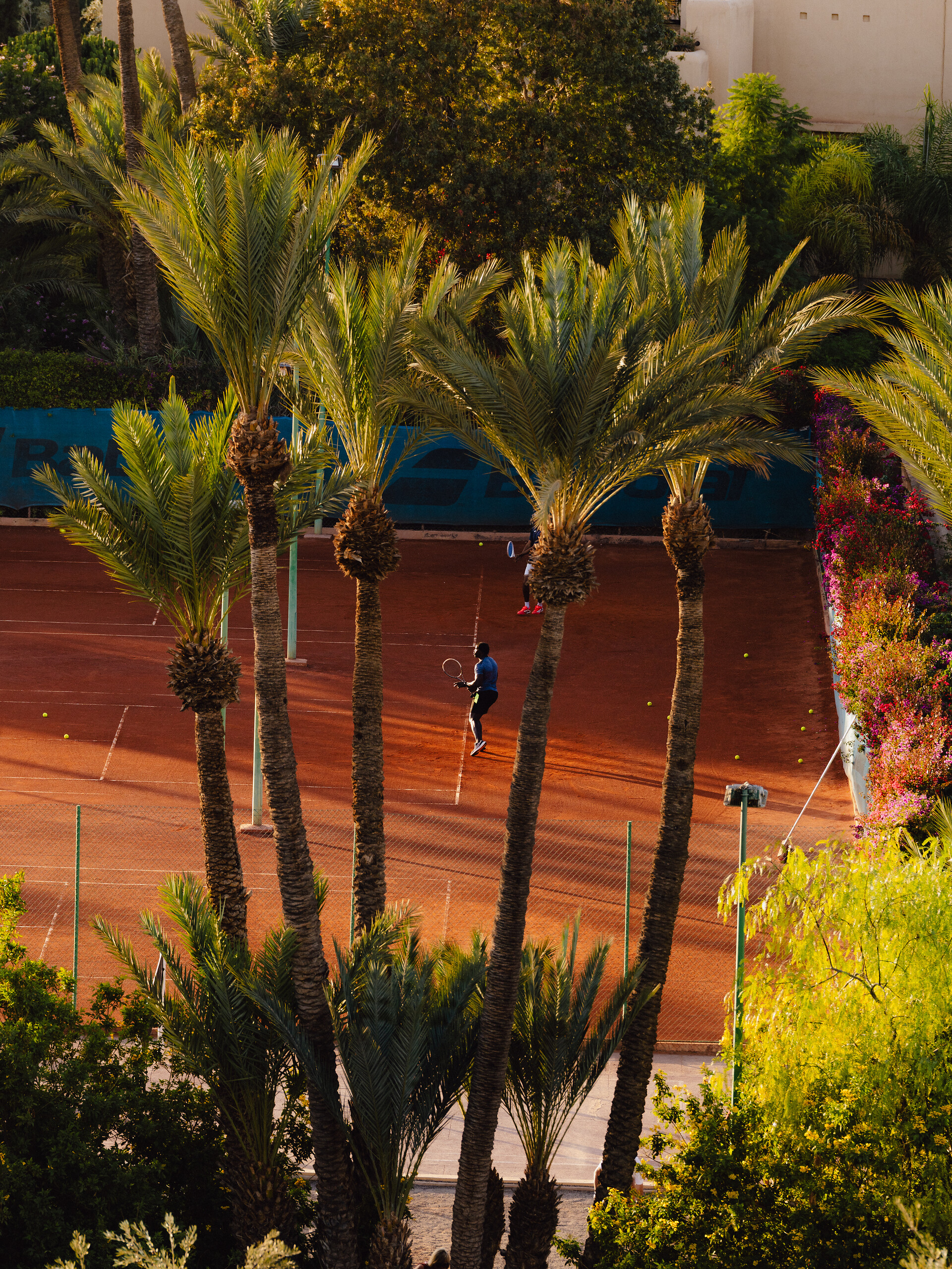 Courts de tennis en accès libre