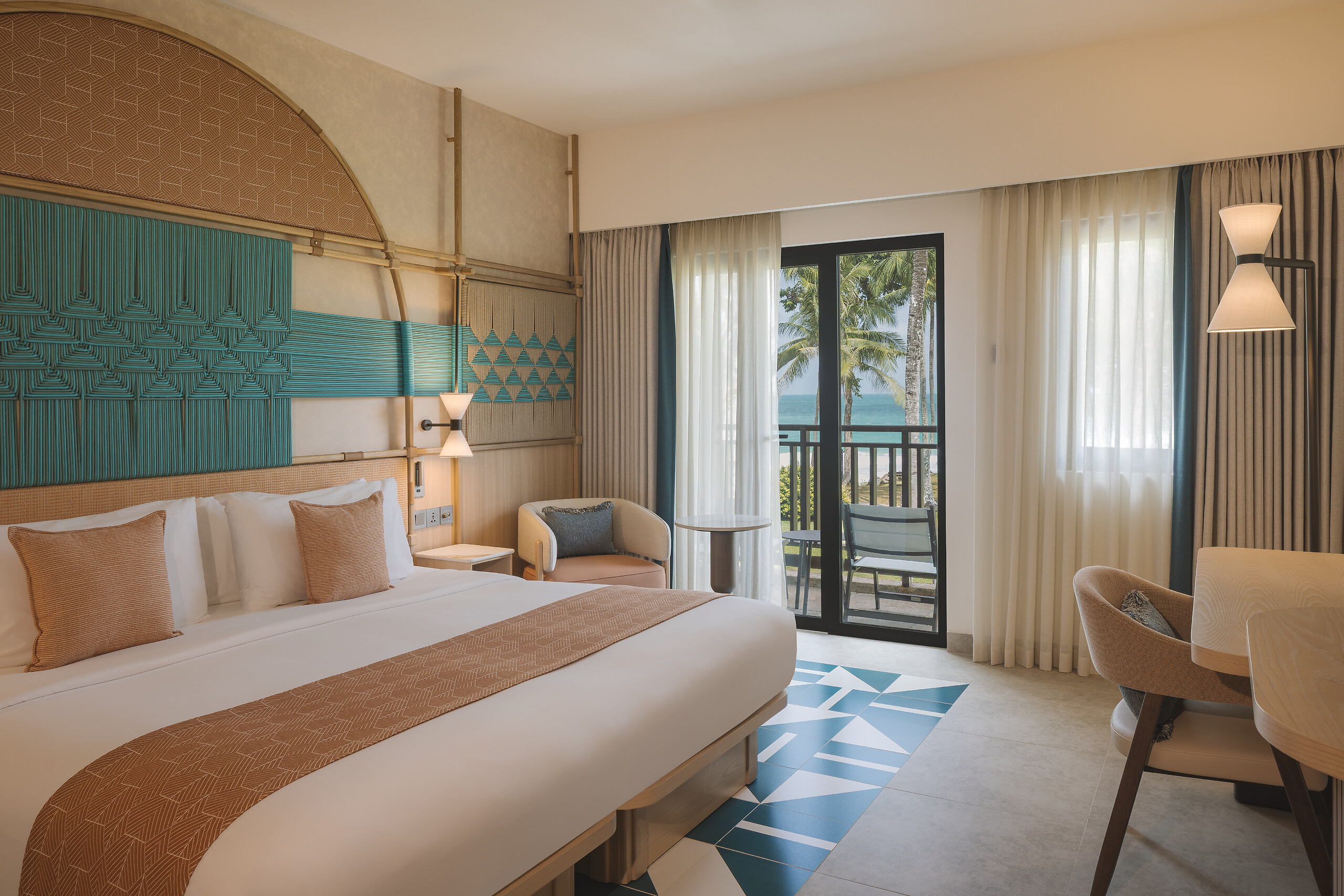 Interconnecting Deluxe Rooms - widok na morze, Balkon, Renovated