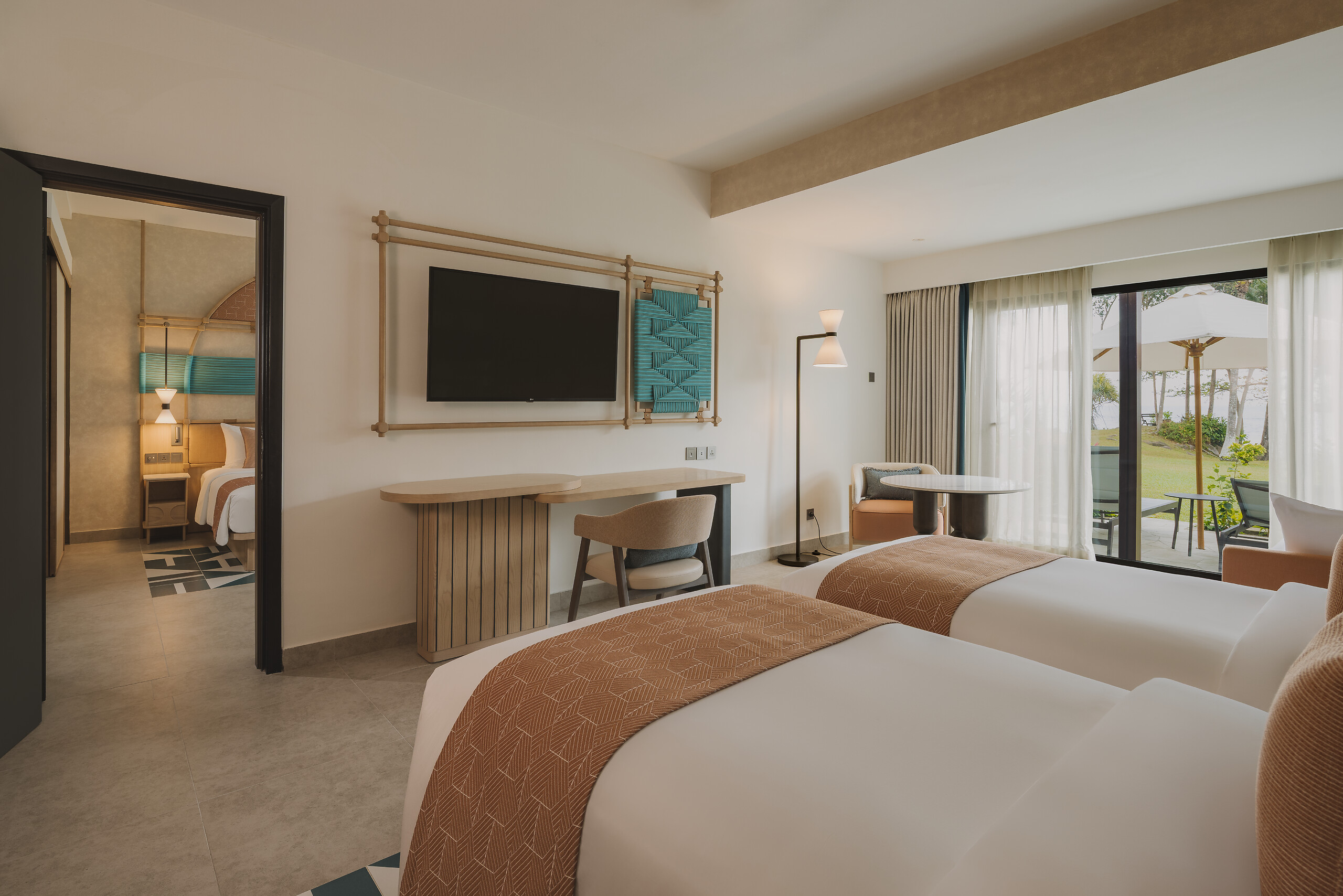 Interconnecting Deluxe Rooms - widok na morze, Taras, Renovated
