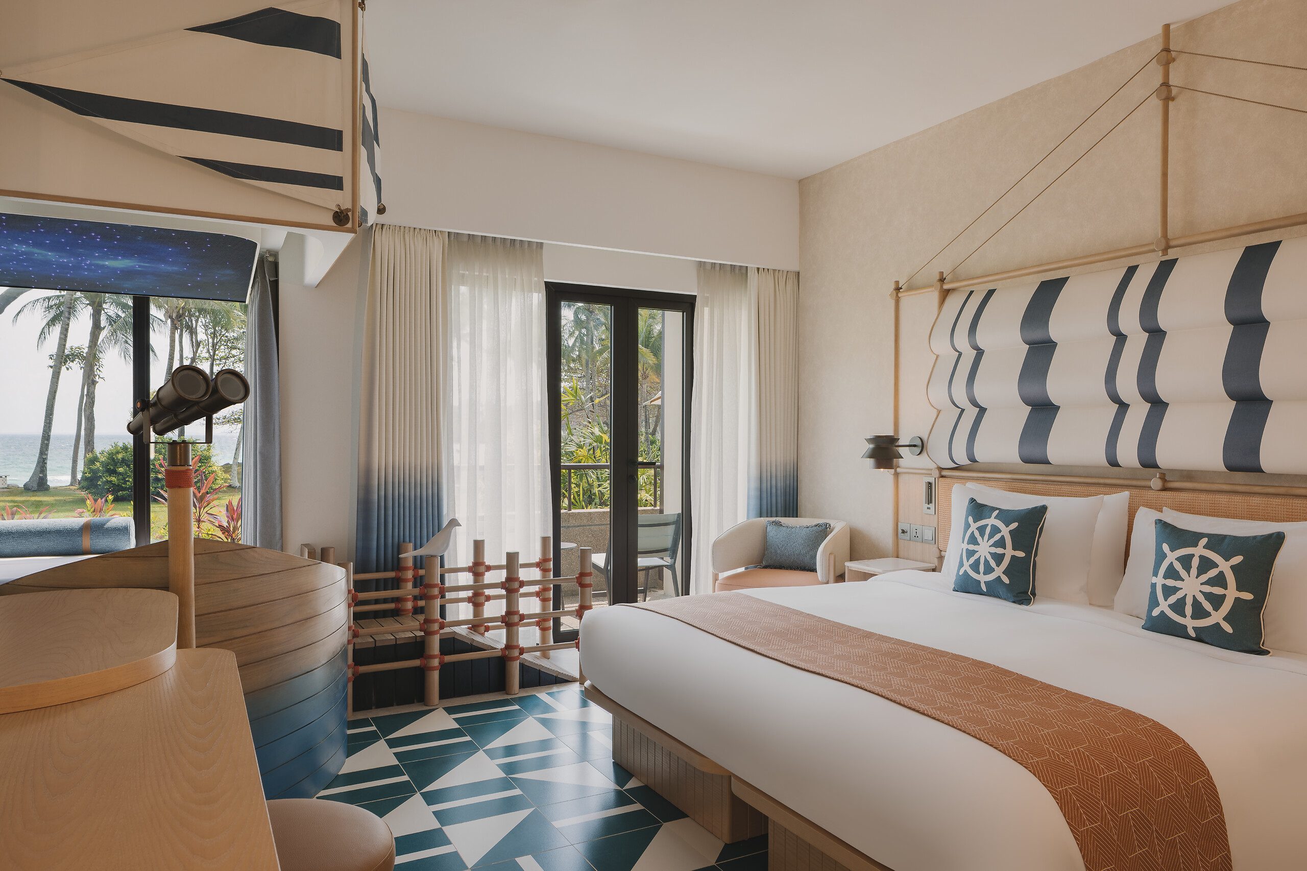Deluxe Themed Room - widok na morze, Balkon, Renovated