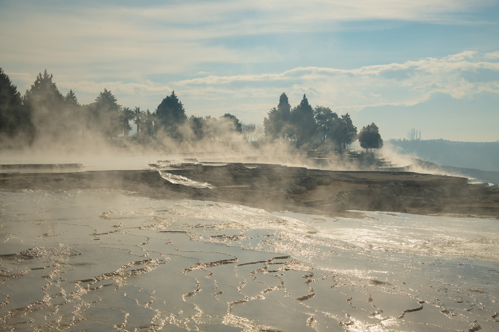 Bawełniane zamki w Pamukkale