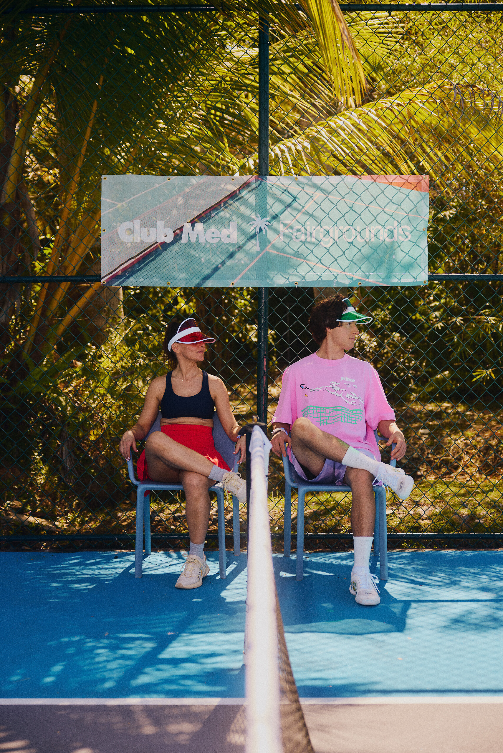 Free access to pickle ball courts