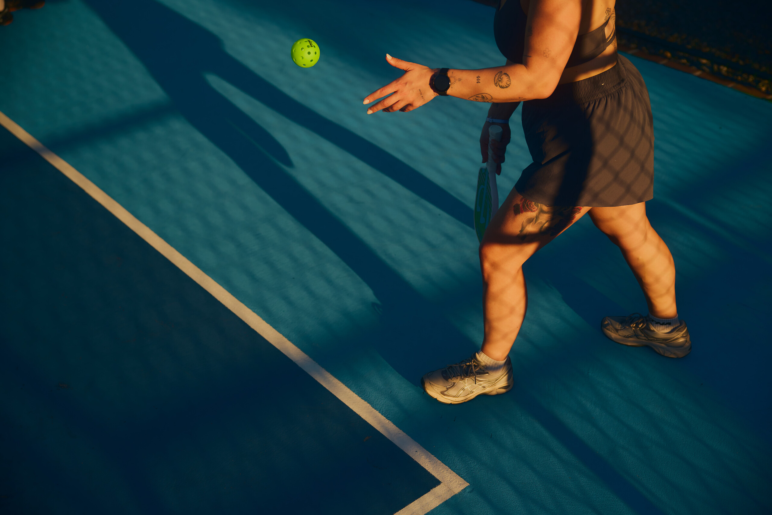 Pickleball courts